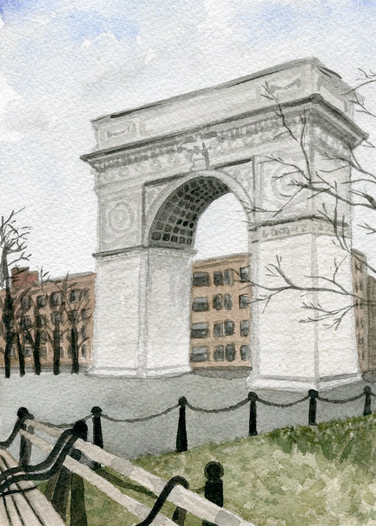 Washington Square Park (print)