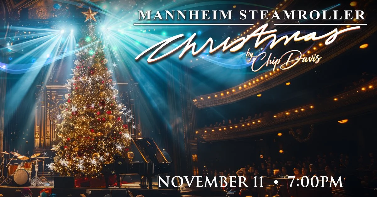 "Mannheim Steamroller Christmas" - The Mahaffey Theater - St. Petersburg, FL | Wednesday November 11, 2026