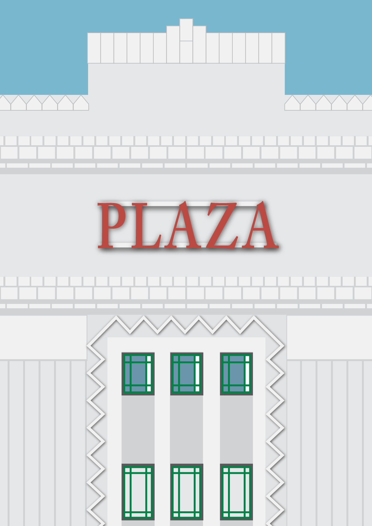 STOCKPORT Poster Print - Plaza