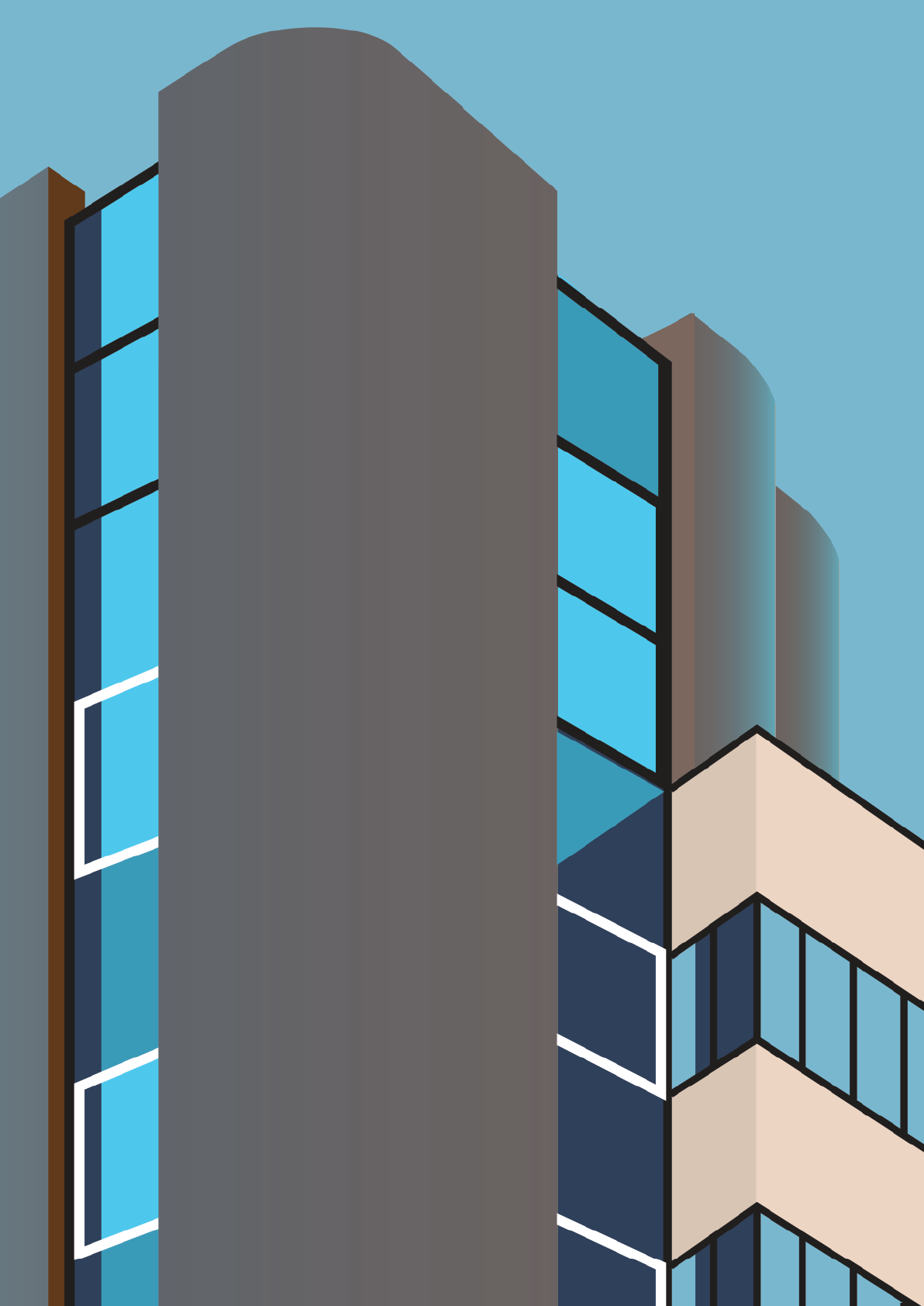 STOCKPORT Poster Print - GPO Building
