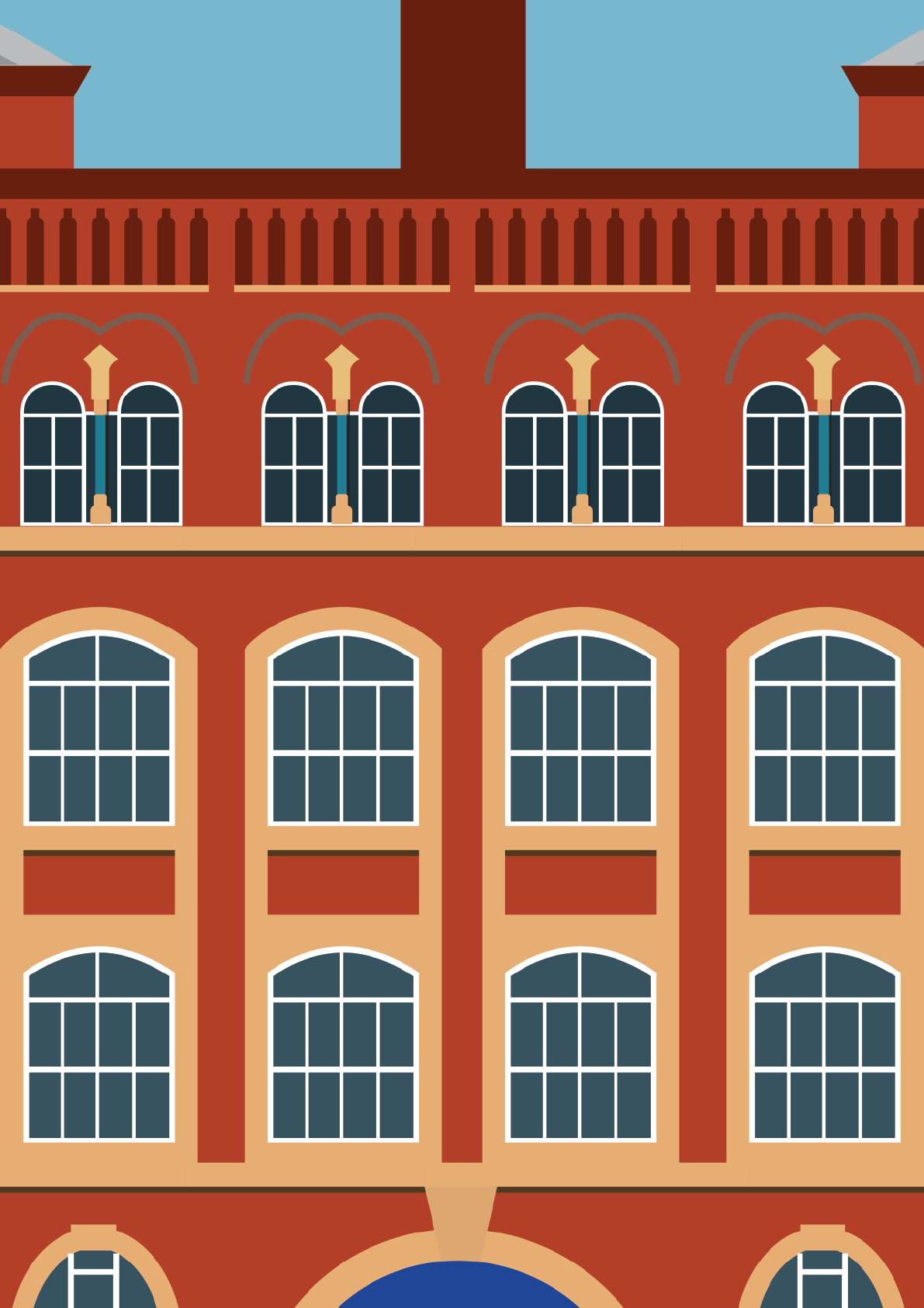STOCKPORT Poster Print - Meadow Mill