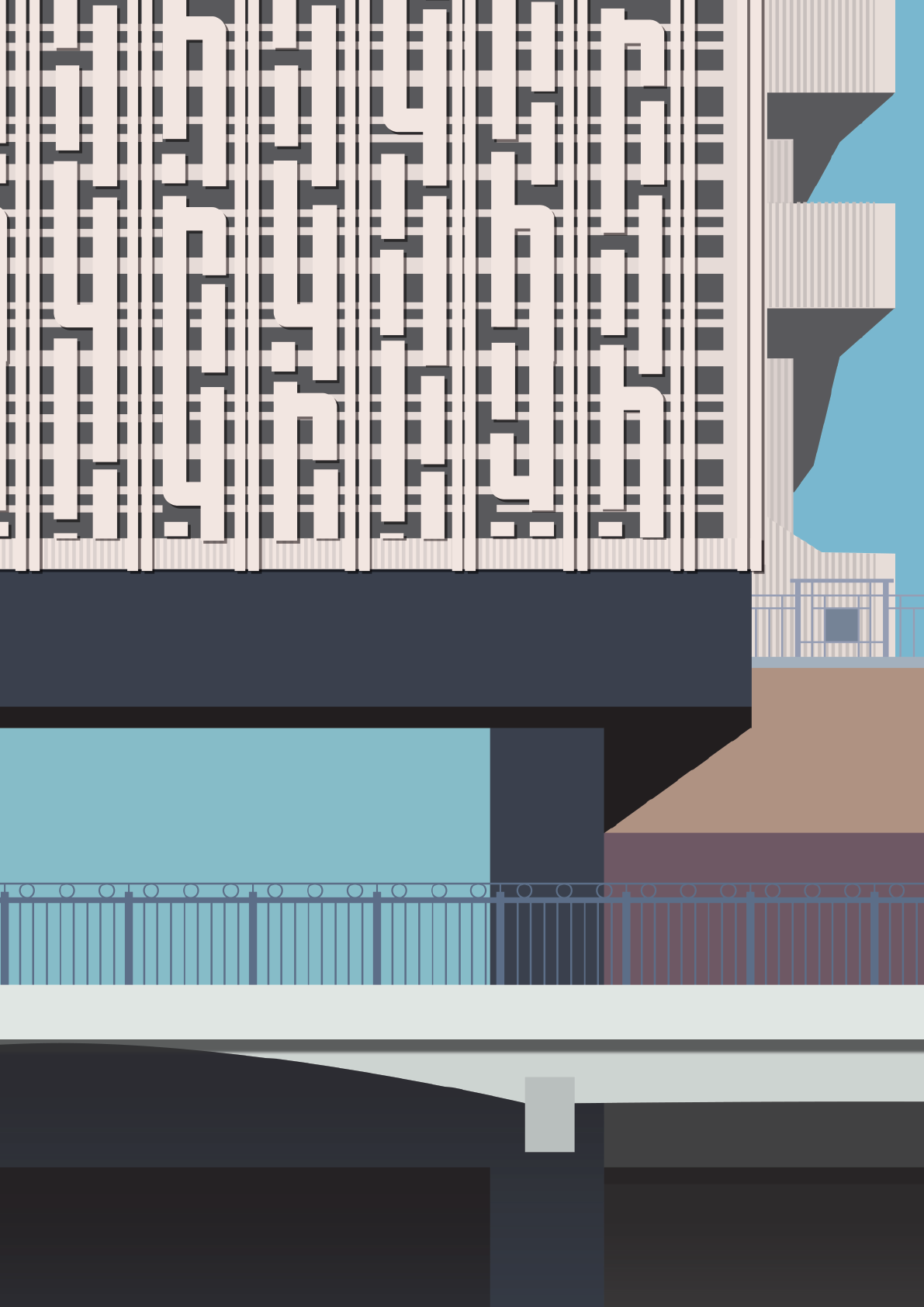 STOCKPORT Poster Print - Merseyway