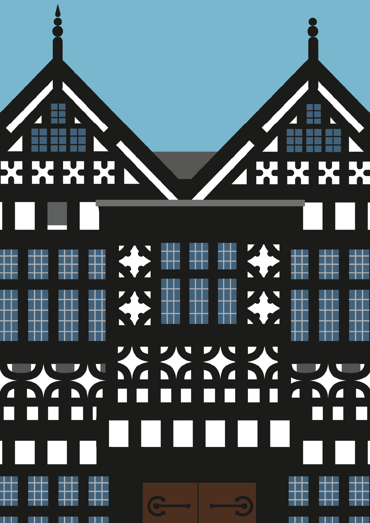 STOCKPORT Poster Print - Underbank Hall