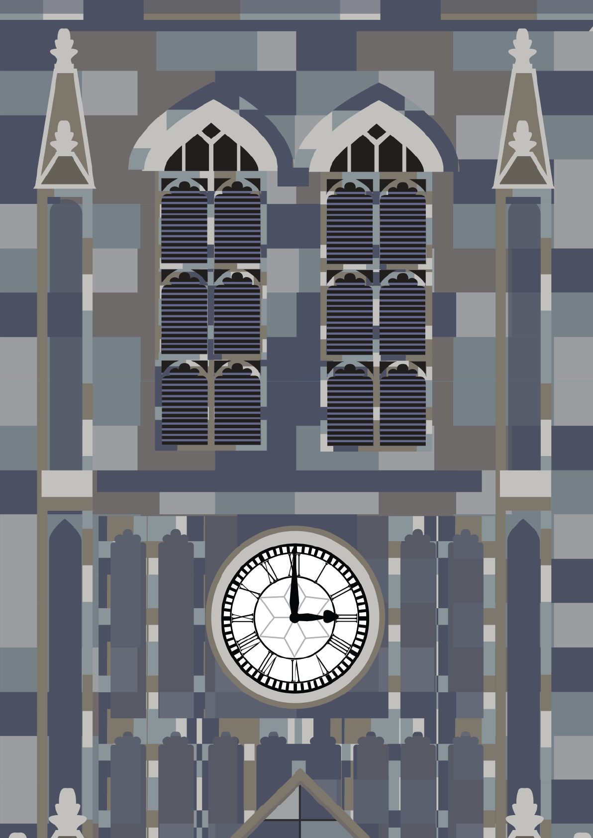 STOCKPORT Poster Print - St. Mary's Church
