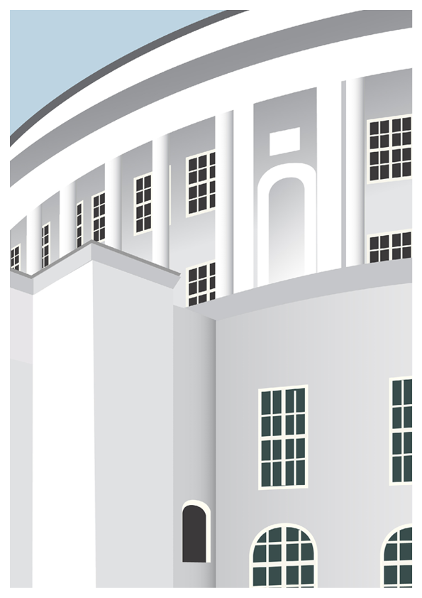MANCHESTER Poster Print - Central Library
