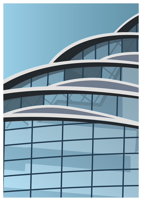 MANCHESTER Poster Print - One Angel Square