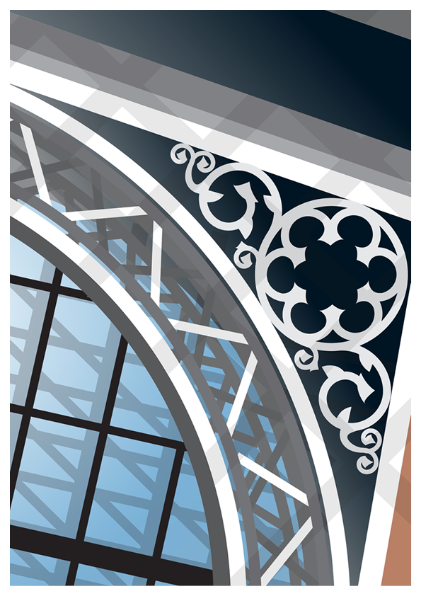 MANCHESTER Poster Print - Manchester Central Interior