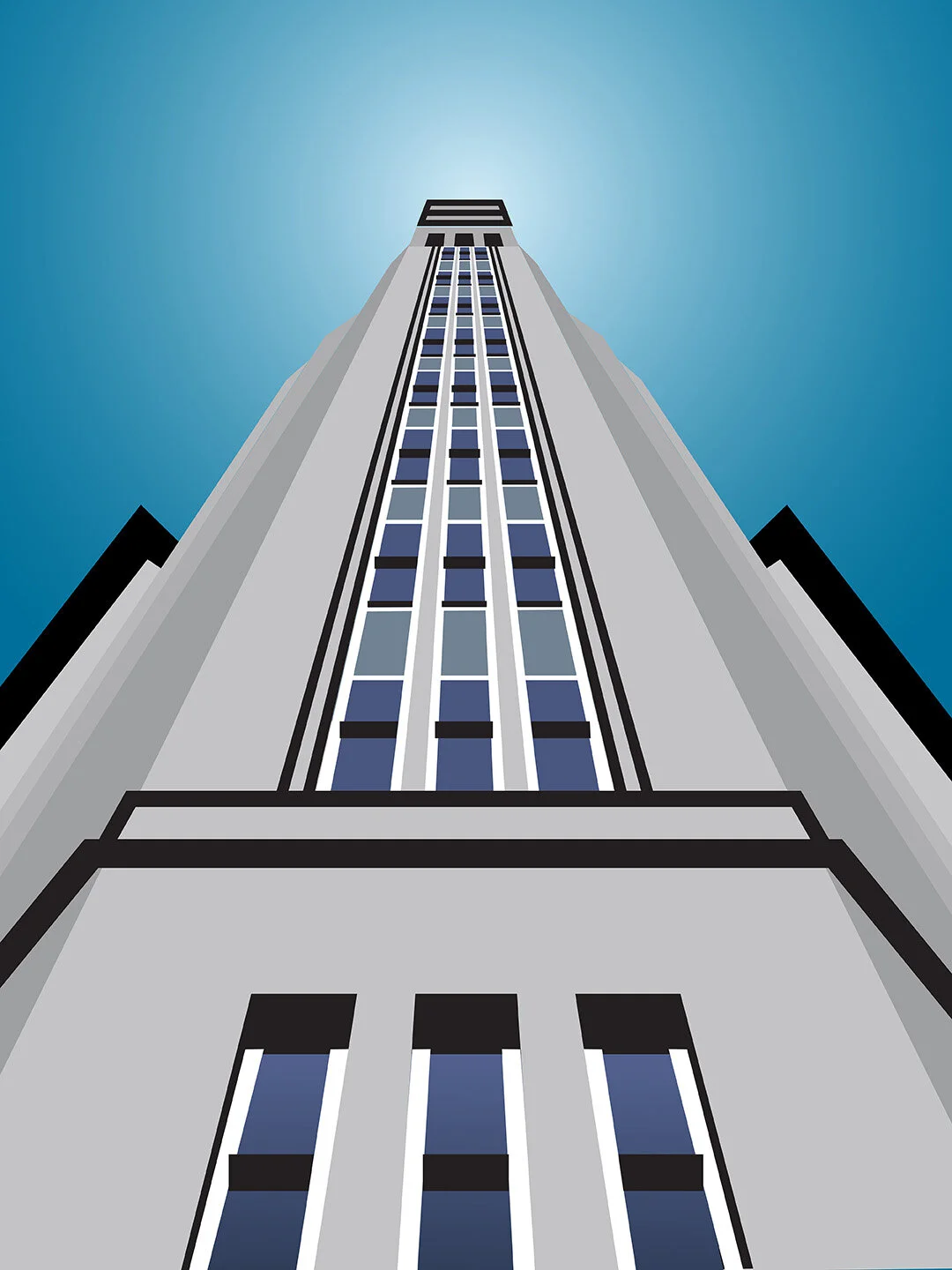 Luxury Manchester Poster Print Sunlight House — Exvista