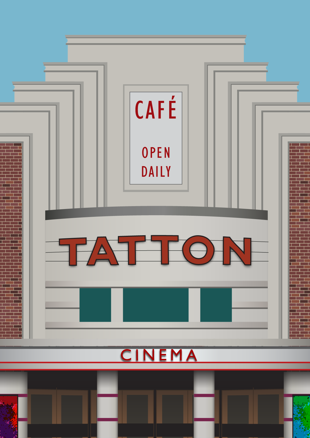 STOCKPORT Poster Print - Tatton Cinema