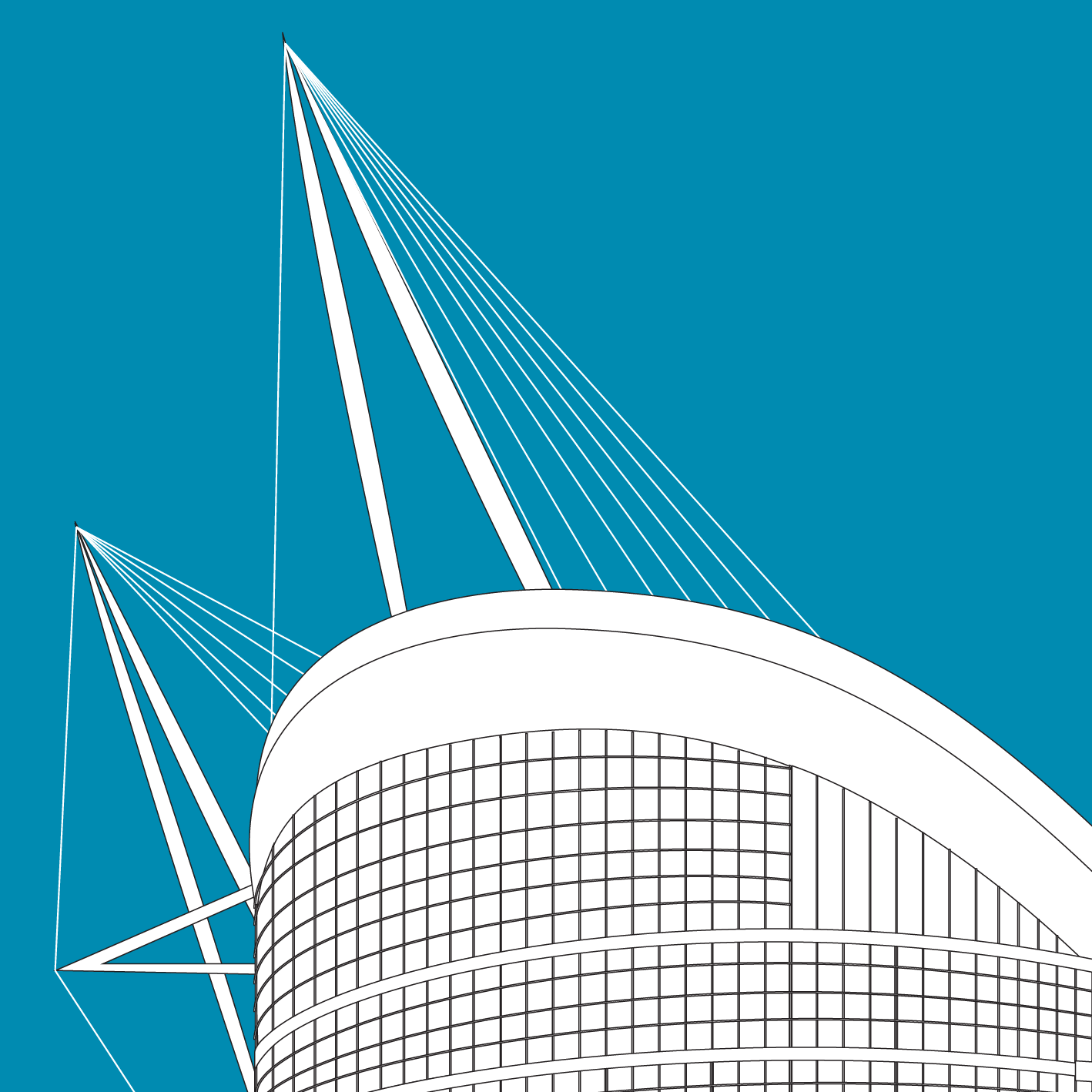 MANCHESTER Line Art Poster Print - Etihad Stadium