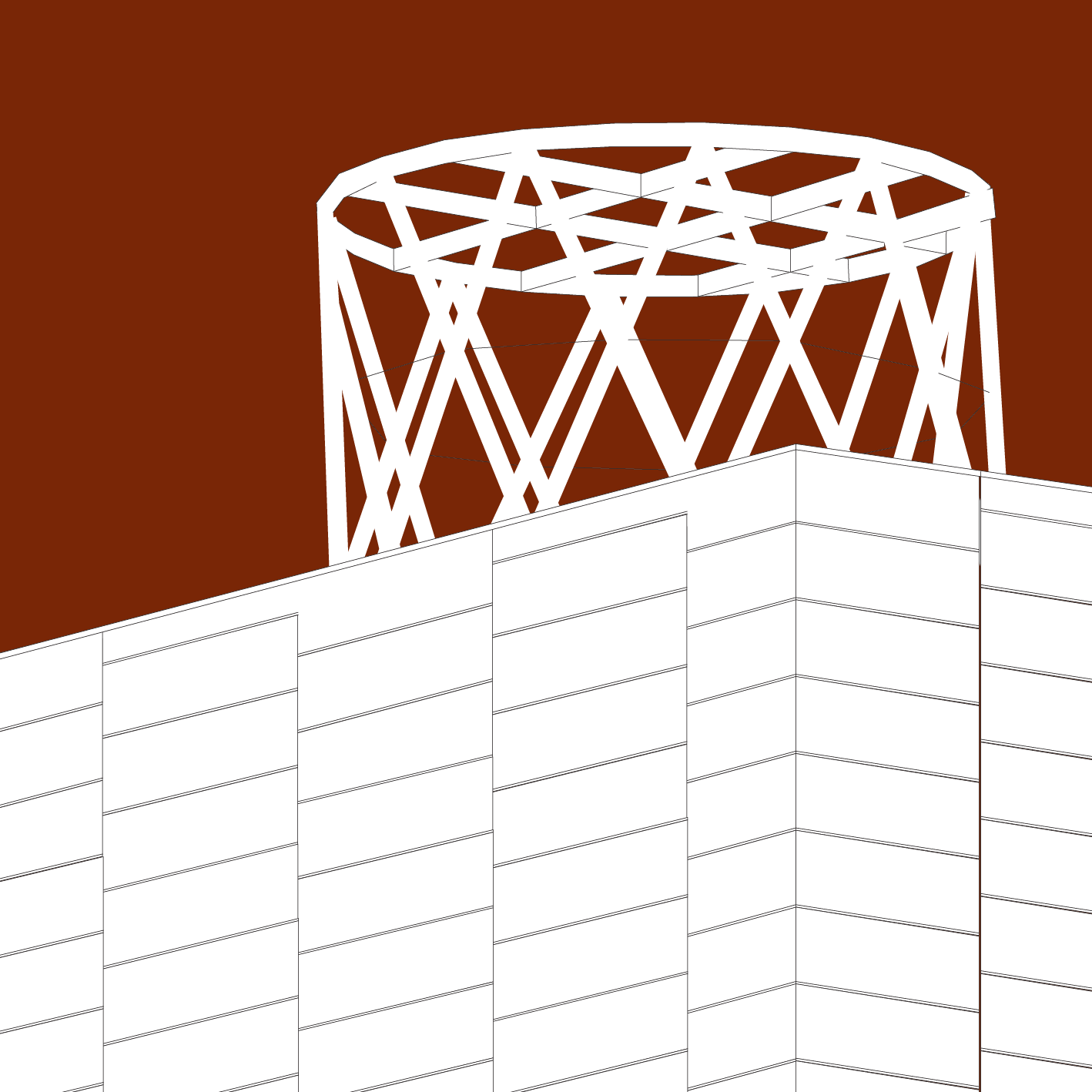 MANCHESTER Line Art Poster Print - The Lowry