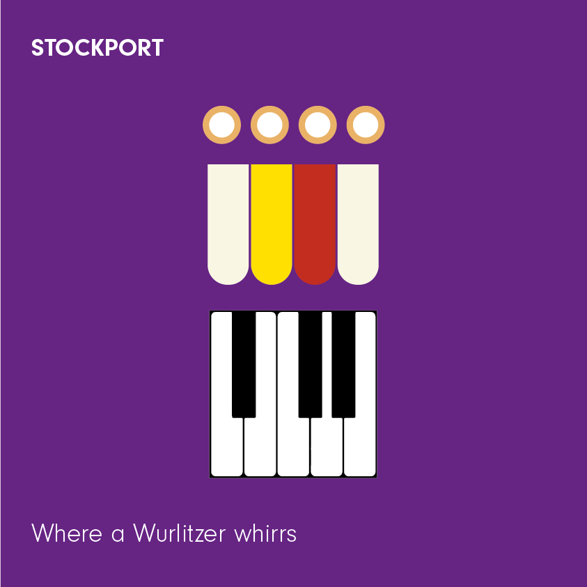 STOCKPORT - Where a Wurlitzer Whirrs