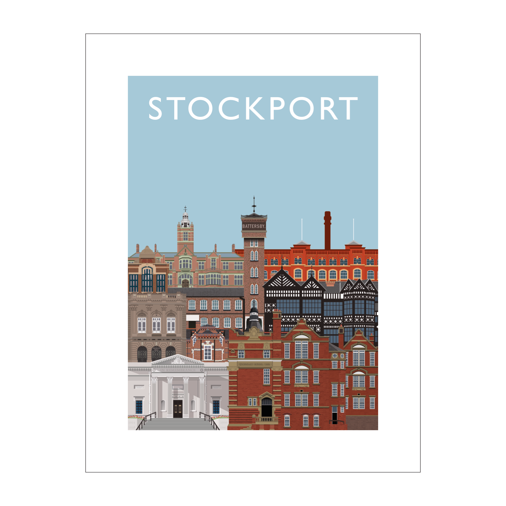 STOPFORDIA MONTAGE #05 Fine Art Print