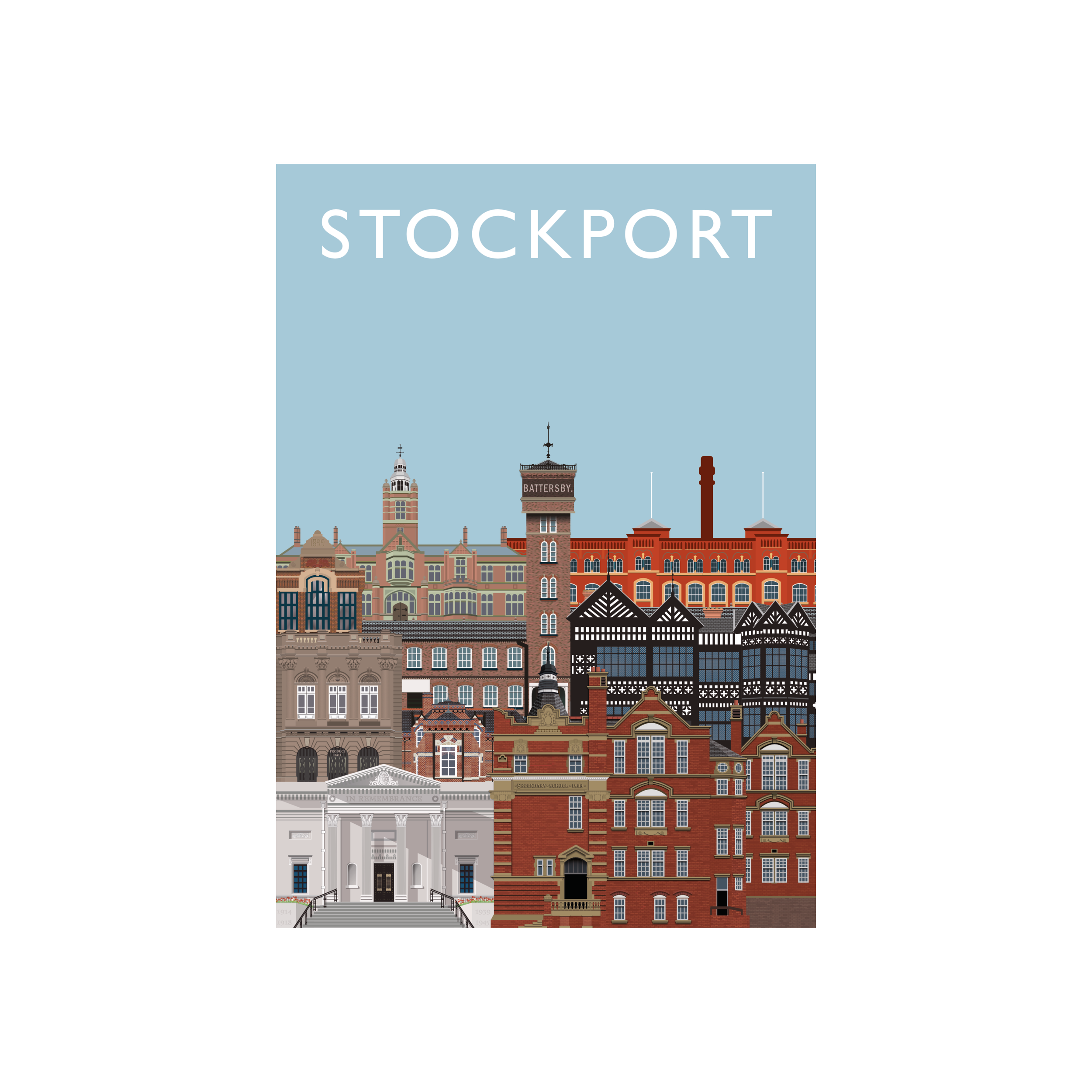 STOPFORDIA MONTAGE #05 Fine Art Print