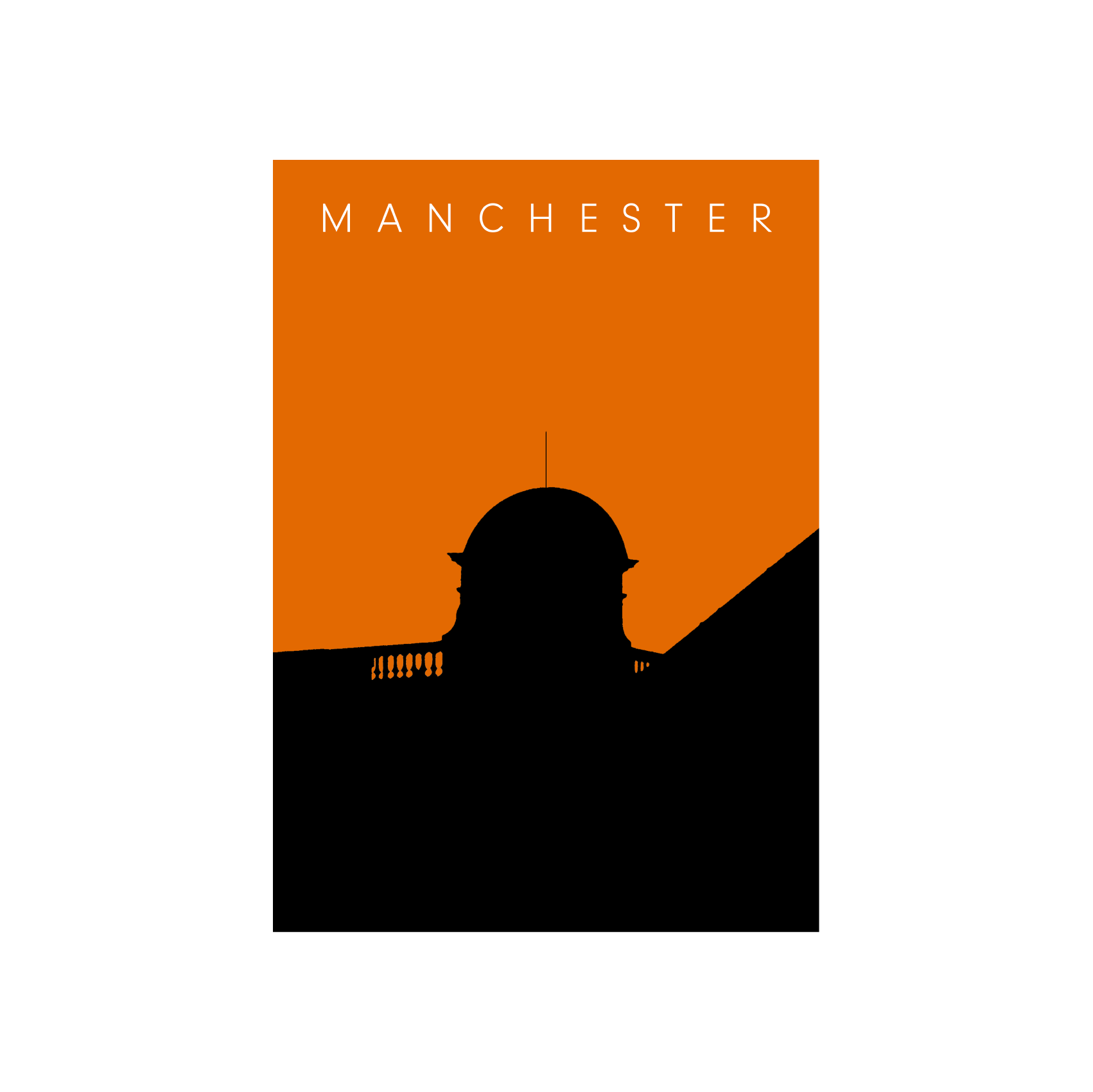 MCR Silhouette #02 Victoria Station - Fine Art Print