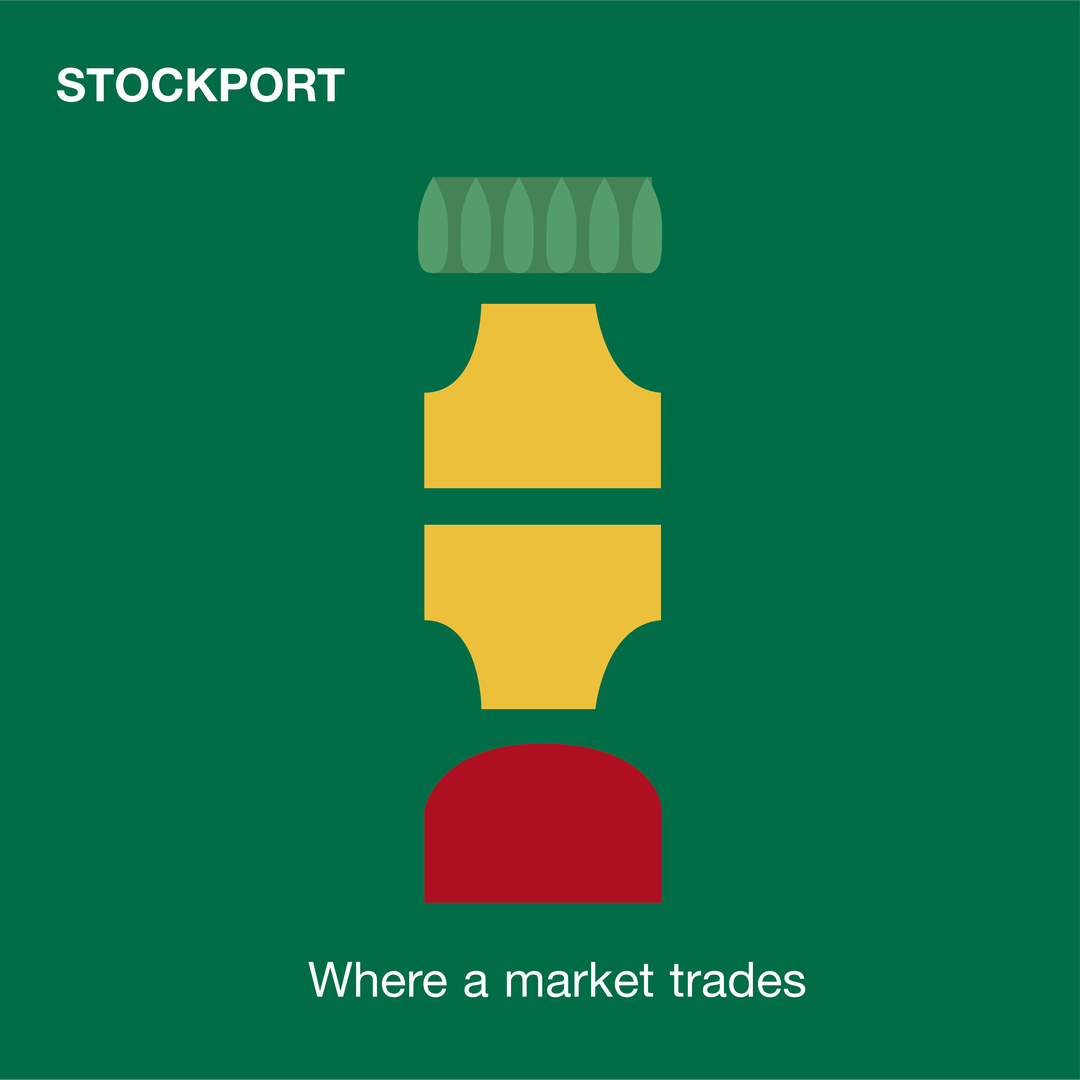 STOCKPORT - Where a a Market Trades