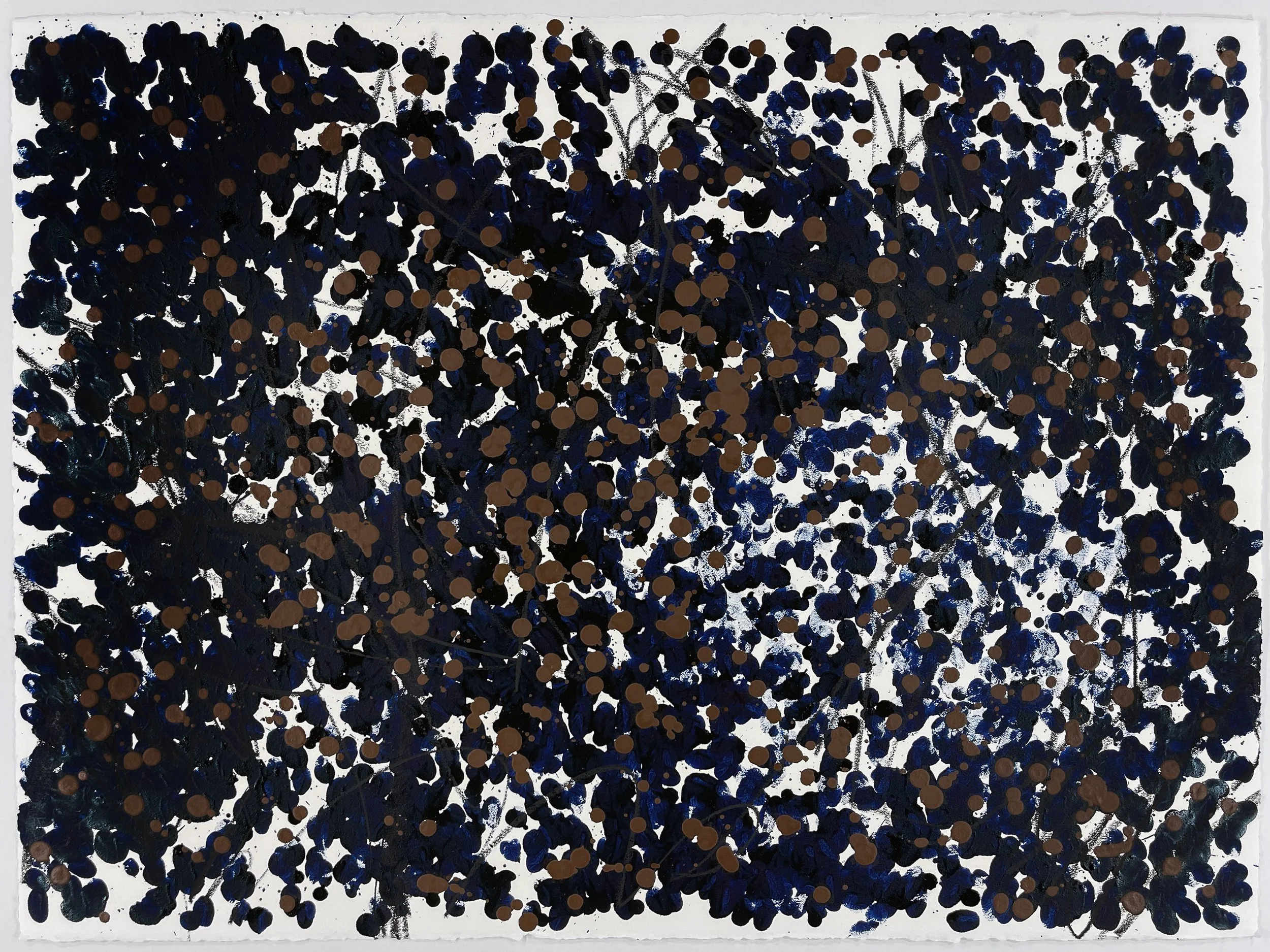 Forest: Prussian Blue Extra, Brown Ochre Deep