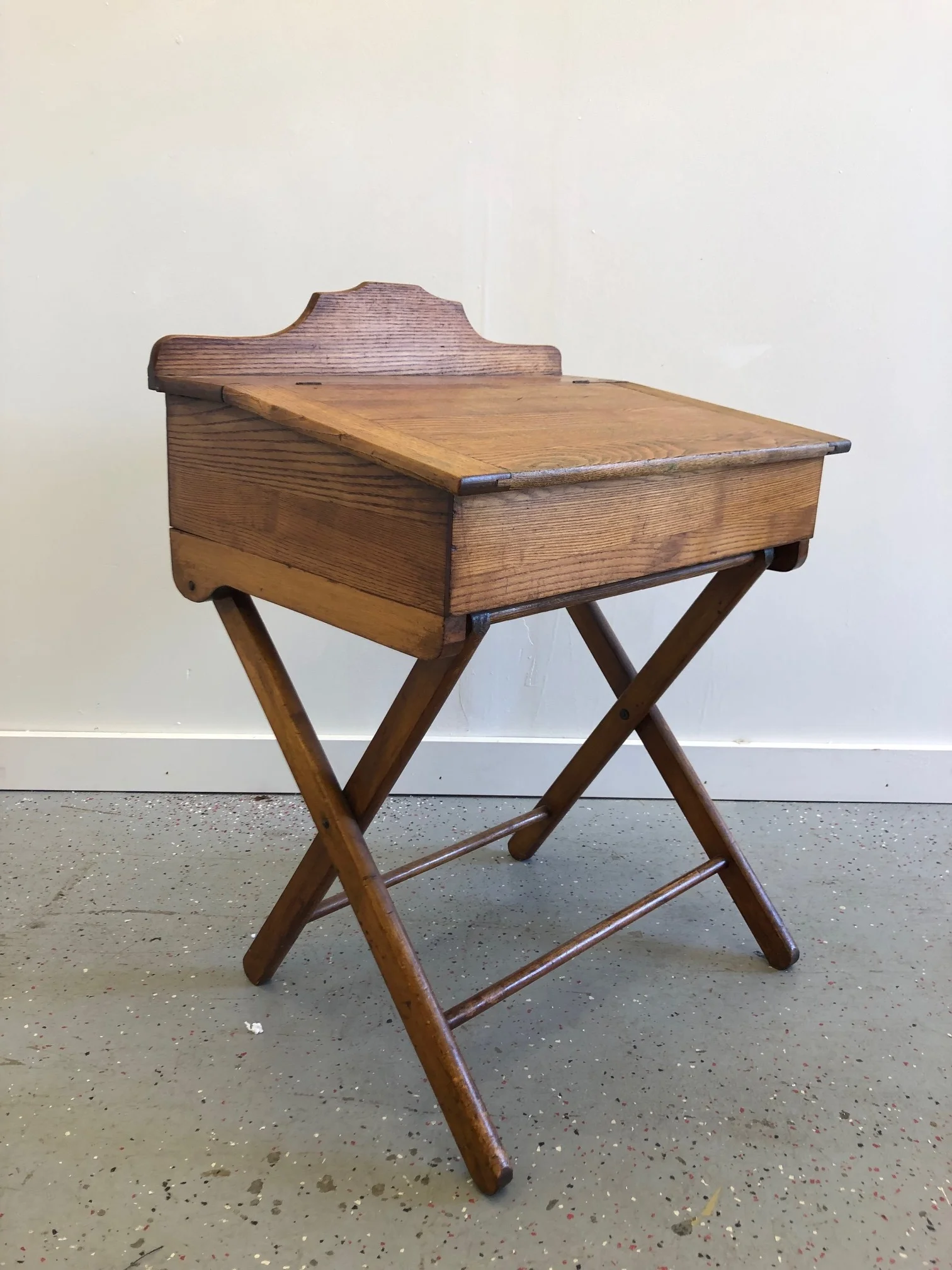 Vintage folding children's desk by Paris mfg co.