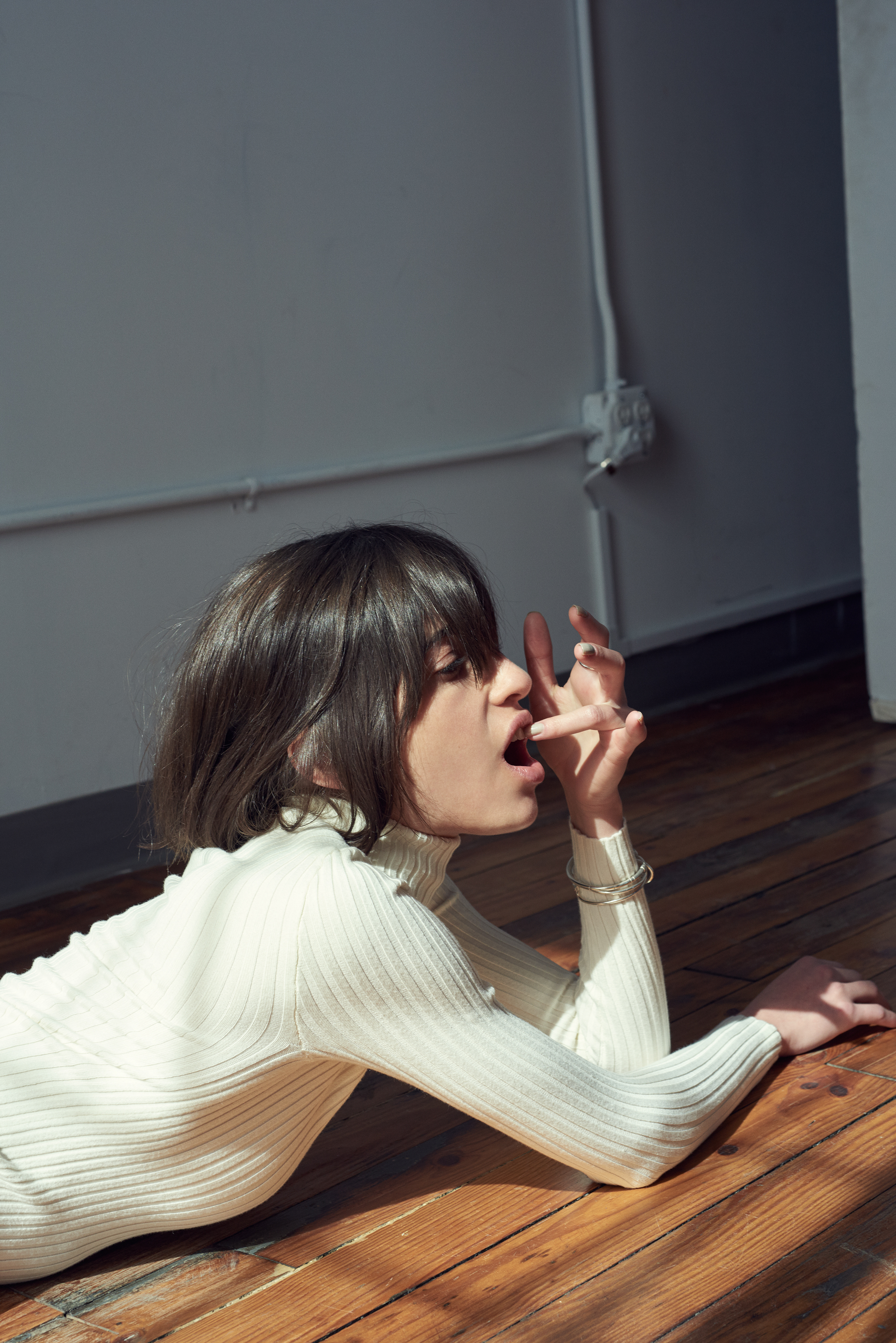 Knit Turtleneck Giu Giu Bracelets Lucia Pearl