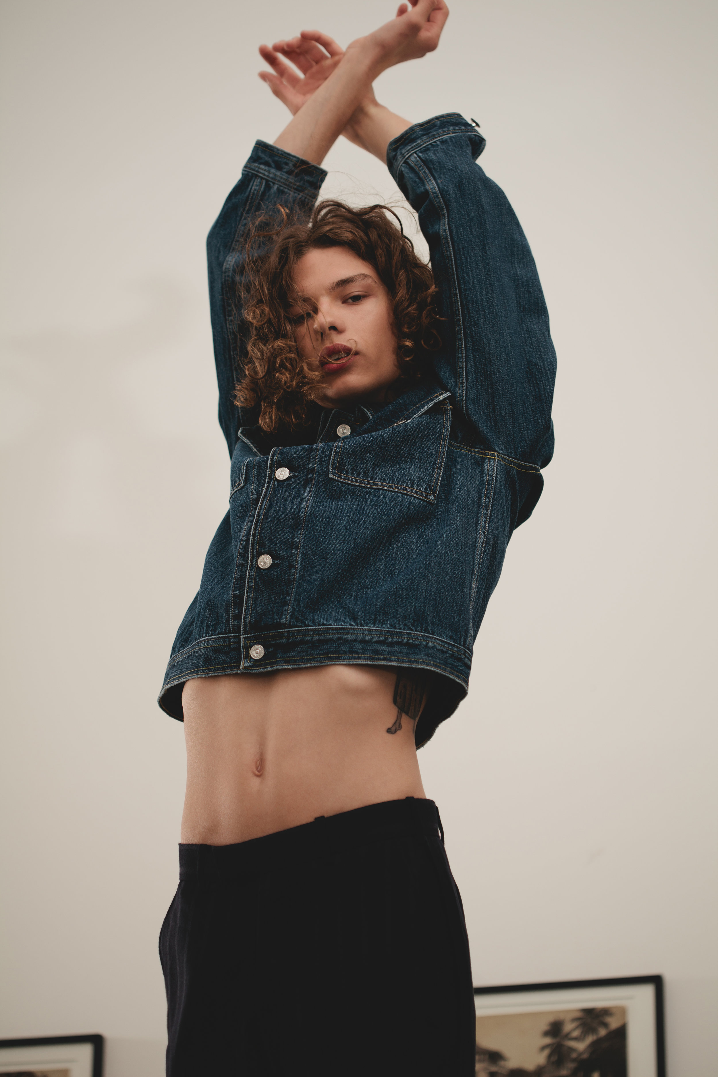 Denim Jacket Our Legacy Trousers Casely Hayford Sandals Songzio