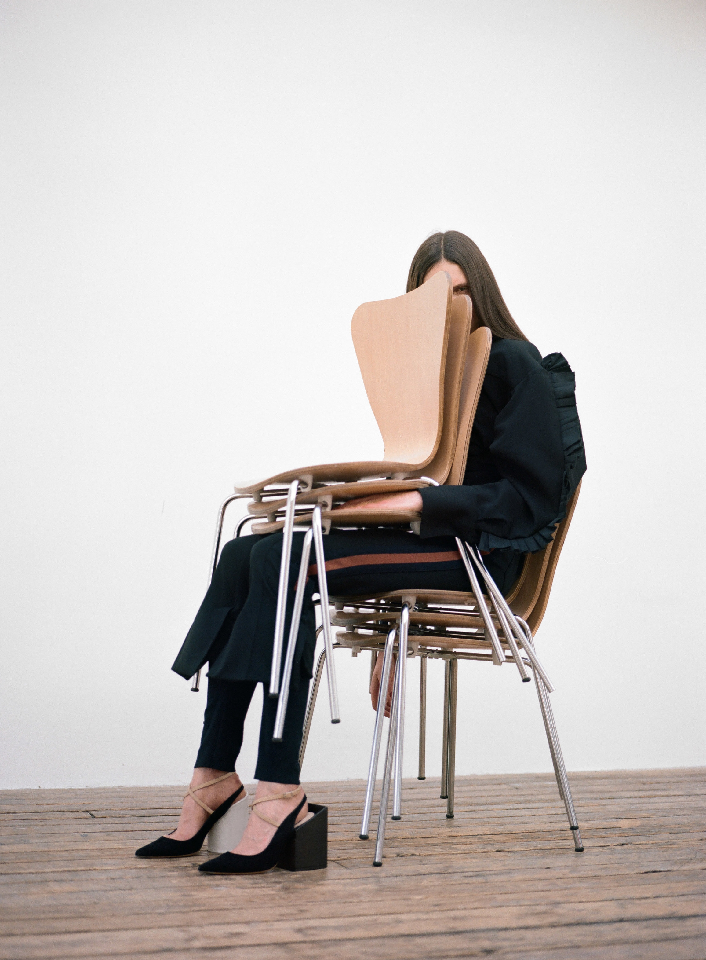 Blouse Jacquemus Trousers TOGA Pulla Shoes Jacquemus