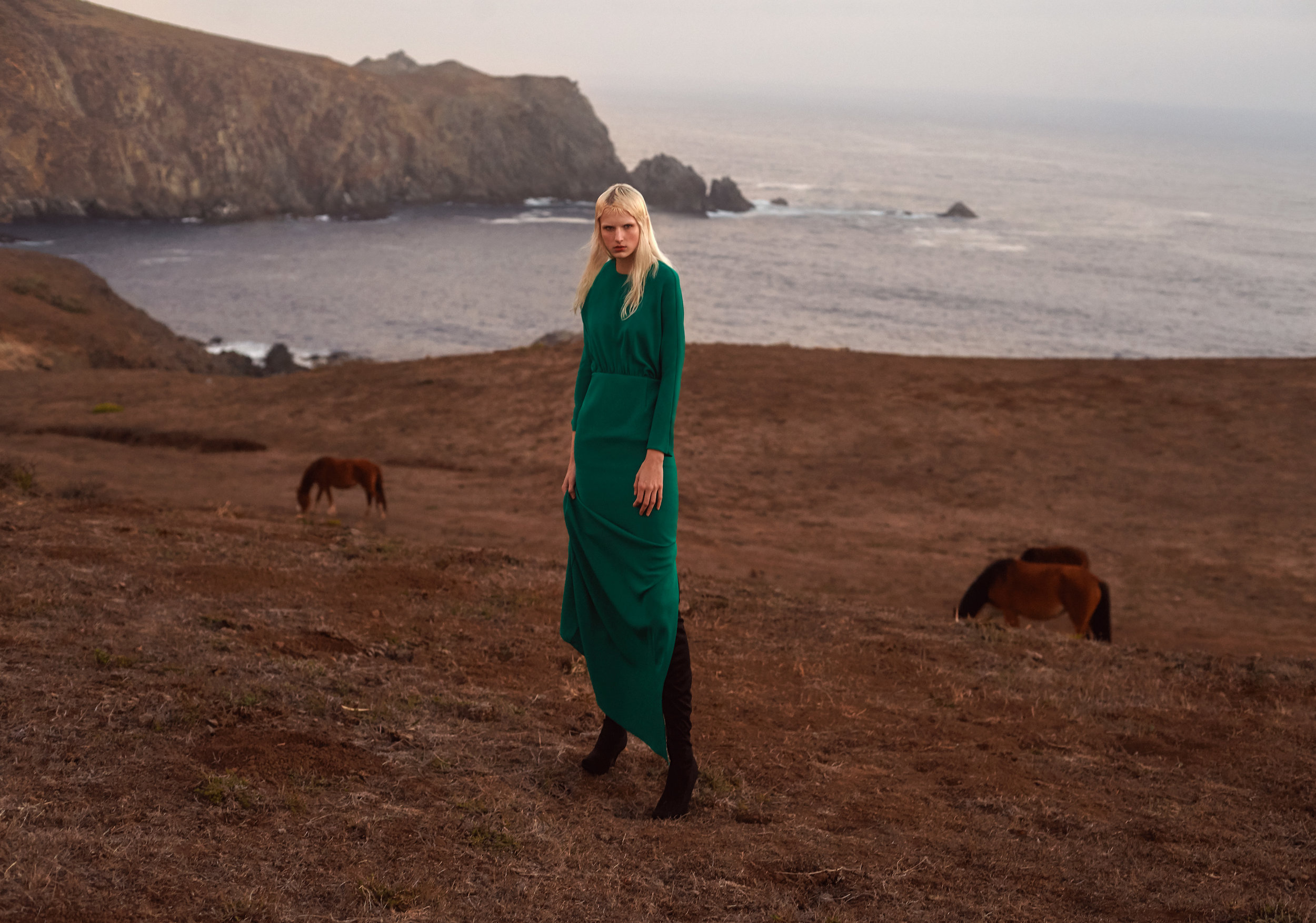 Dress Carolina Herrera Boots Mango