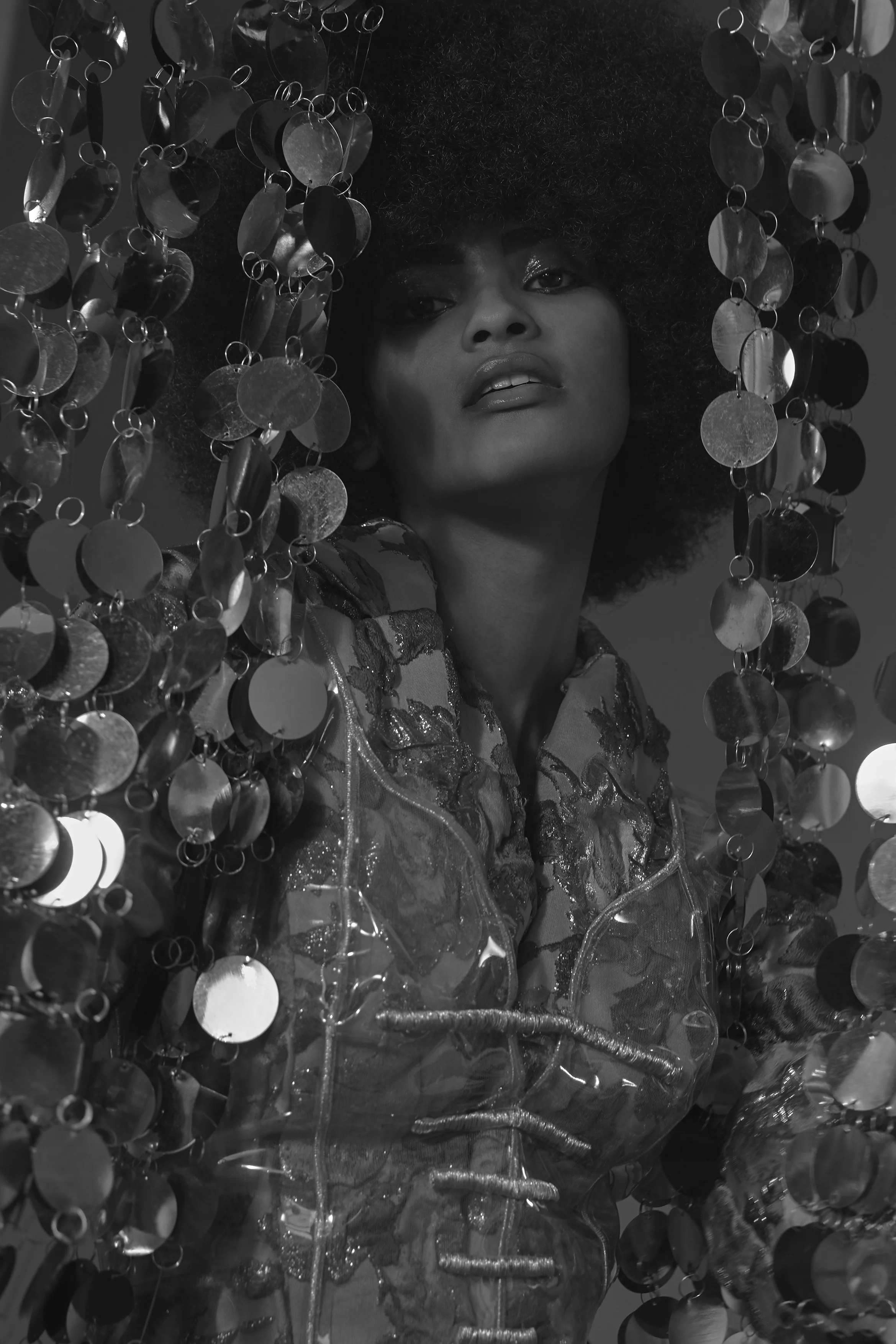 Coat and Corset Sandra Mansour