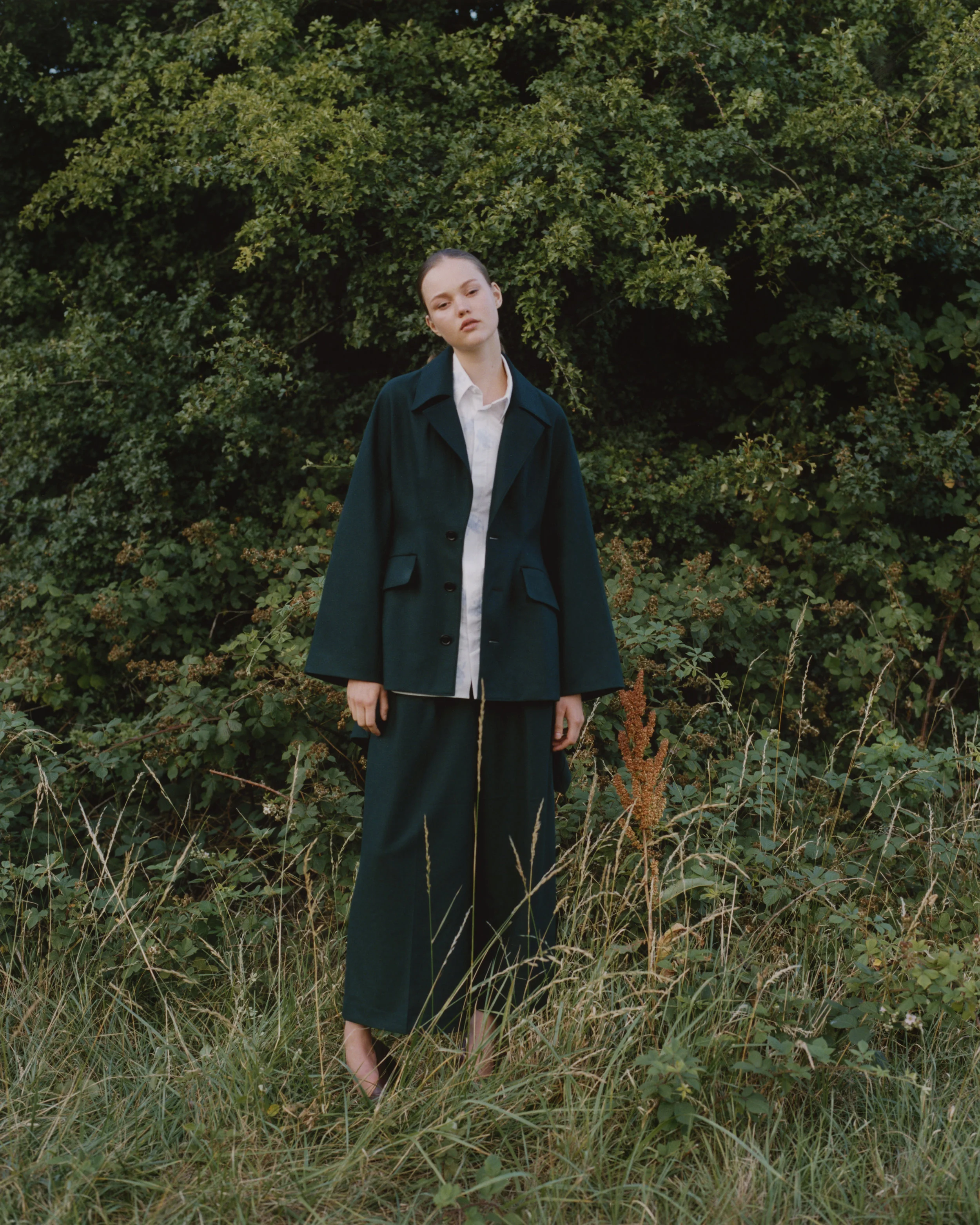 Shirt, Trousers and Coat Y’s Paris Shoes Filippa K