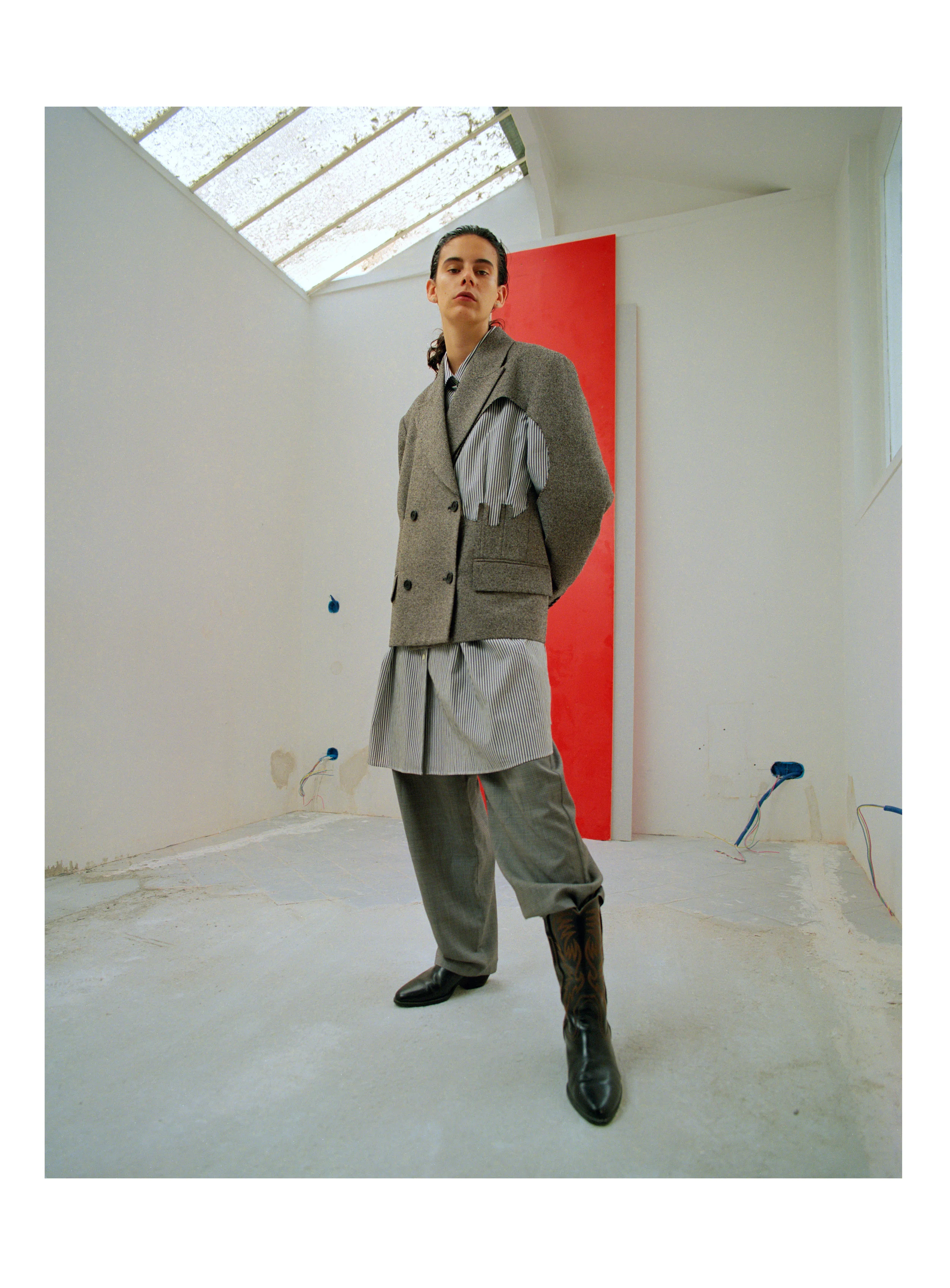 JACKET, SHIRT AND PANTS MAISON MARGIELA SHOES VINTAGE