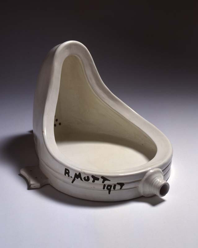 Marcel Duchamp,Fountain, 1917 (1964 edition).