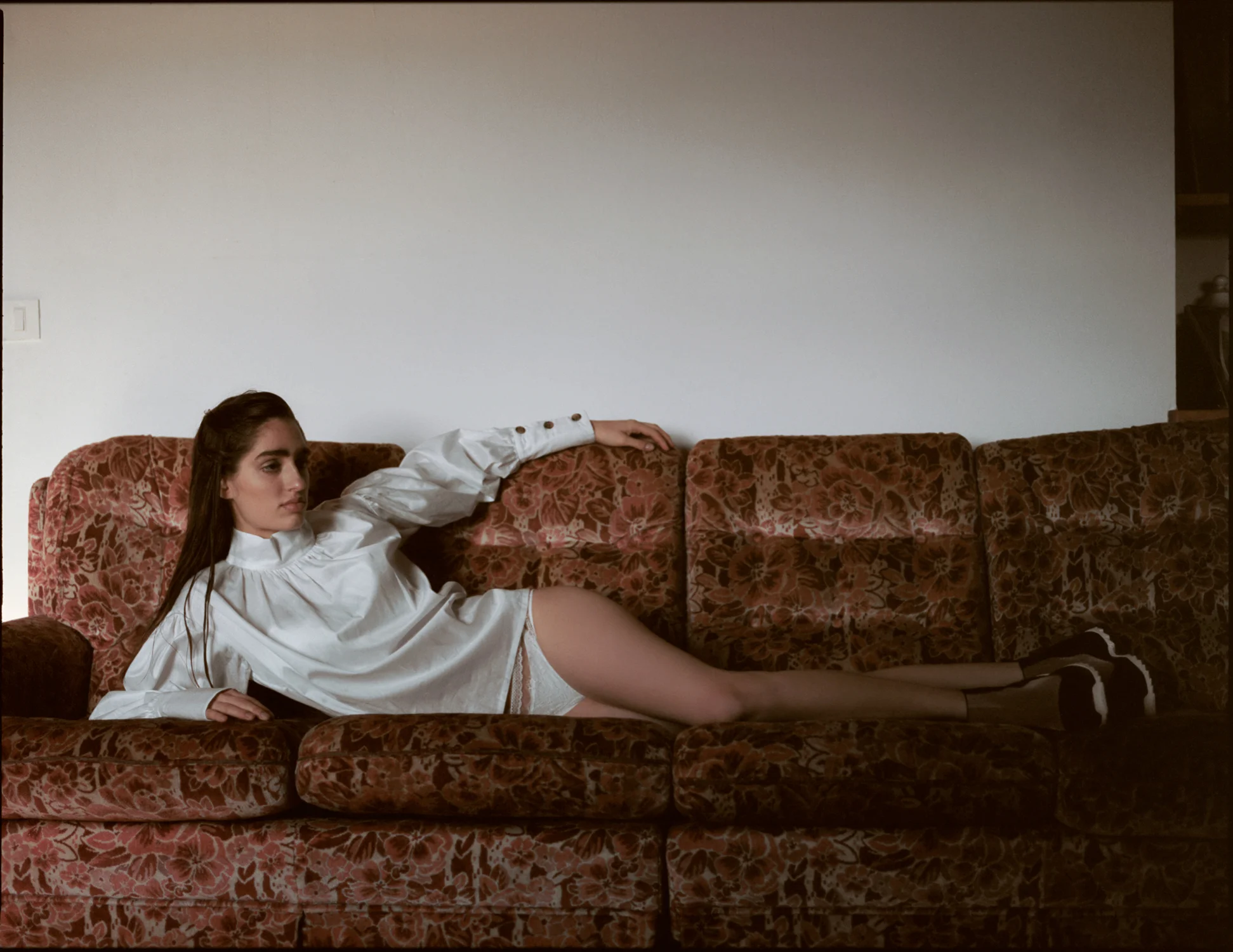 Shirt NATALIA RIVERA Underwear ANDRES SARDA Boots CAMPER