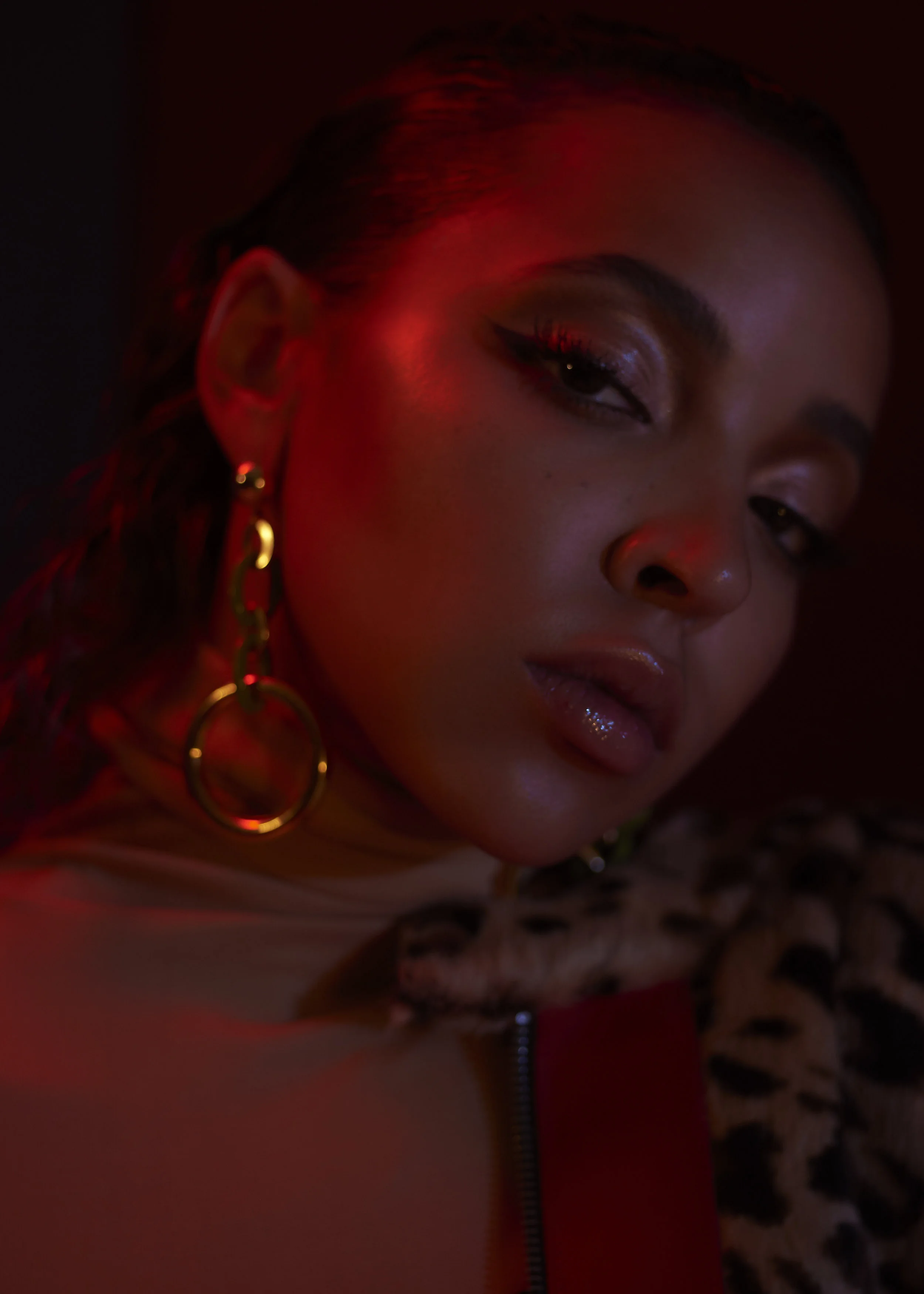 Bodysuit JOYRICH Jacket MAISON THE FAUX Earrings MADAME BALOGE