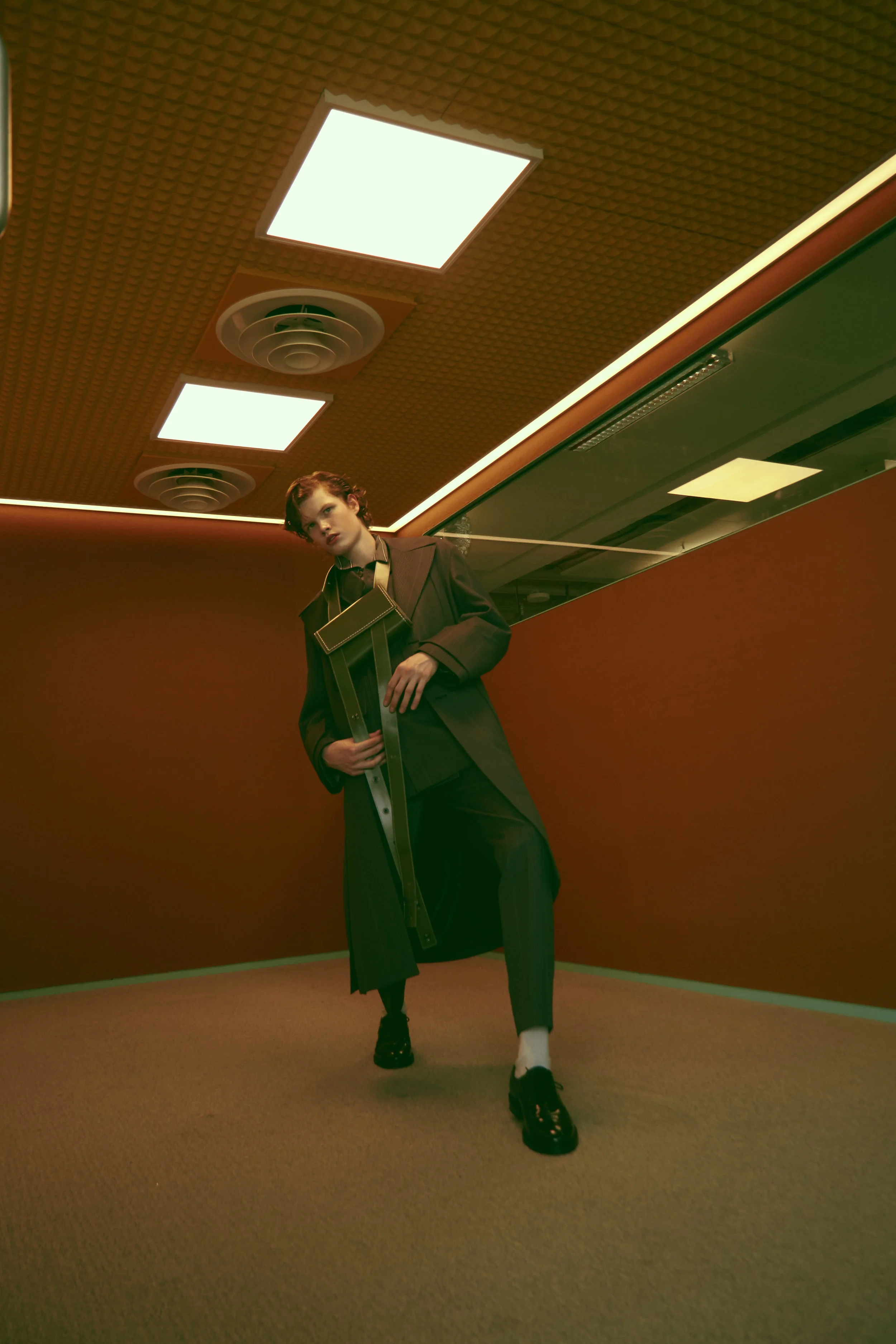 Full Look WOOYOUNGMI with EMPORIO ARMANI Shoes