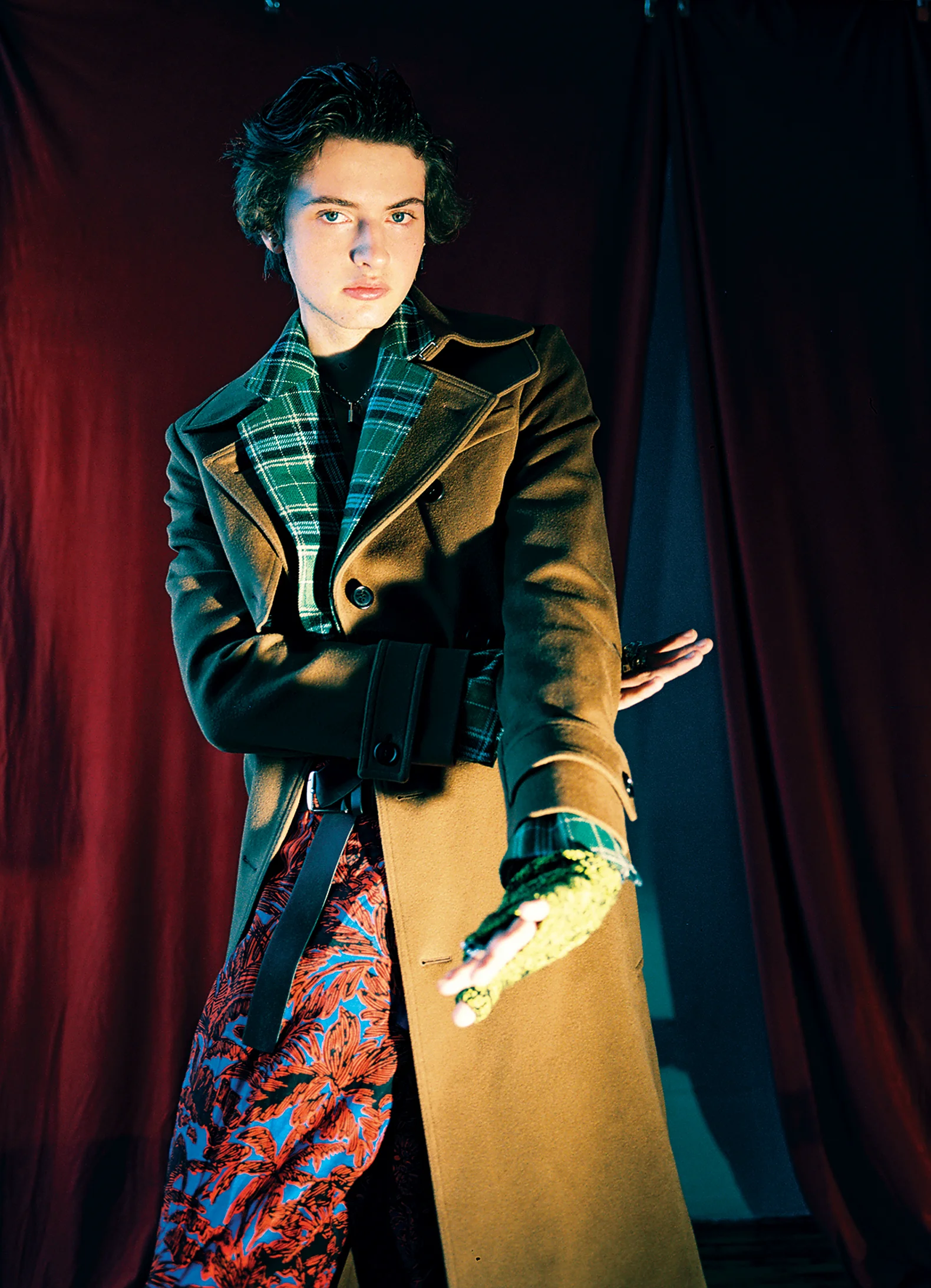 Jacket GUCCI Coat and Gloves DIOR HOMME Trousers 3.1 Phillip Lim Shoes Ermenegildo Zegna