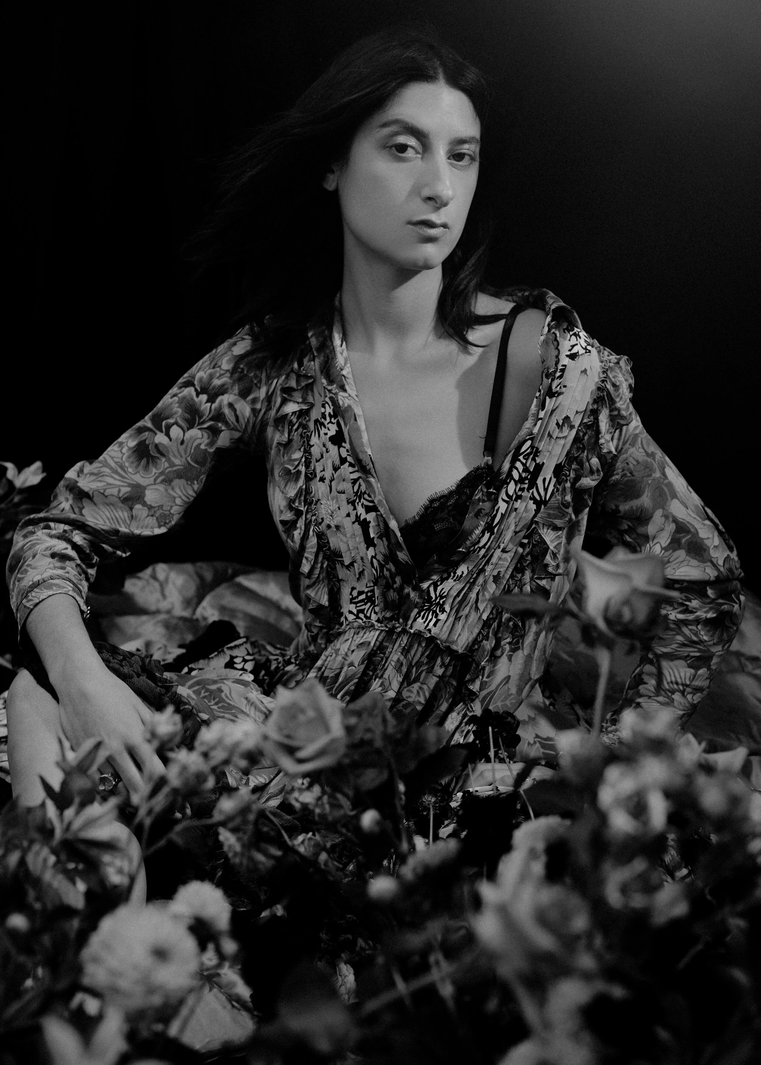 Dress COACH 1941 Rings ALICE WAESE Bra Stylist’s Own