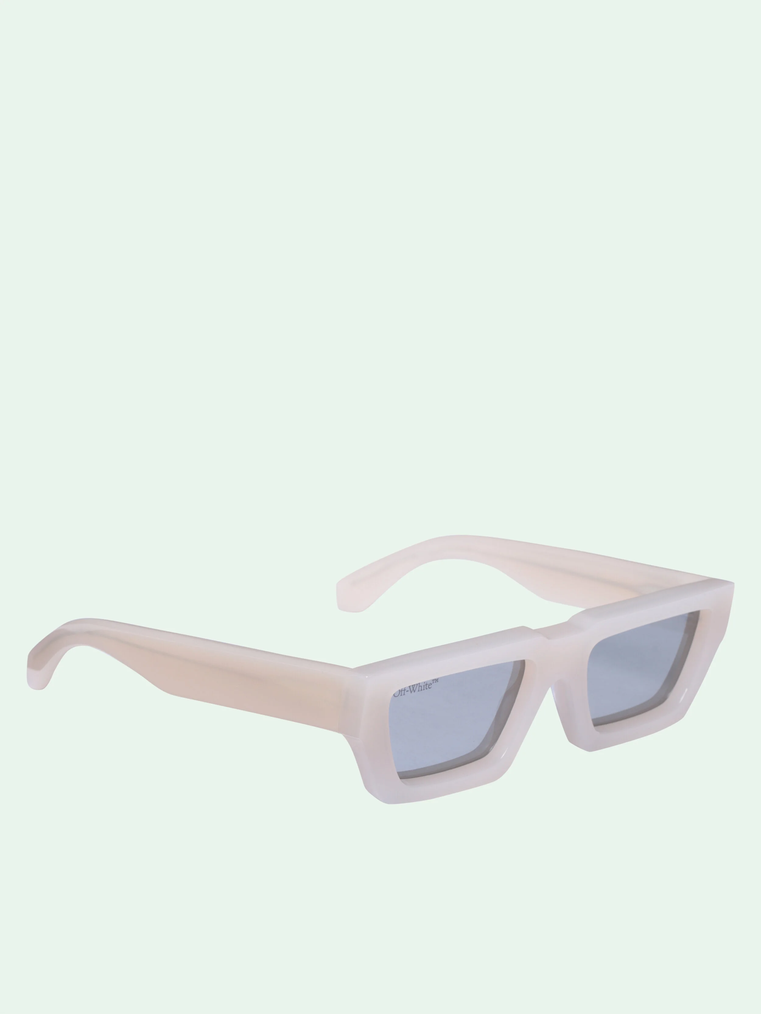 full white sunglasses