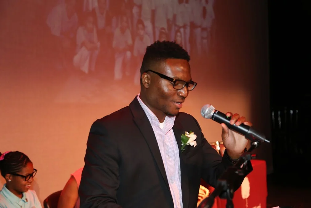 Lewis was the keynote speaker at the 2015 SEED Miami Dream Ceremony, where he helped welcome a new crop of sixth-graders and encouraged them to take advantage of all that SEED has to offer.