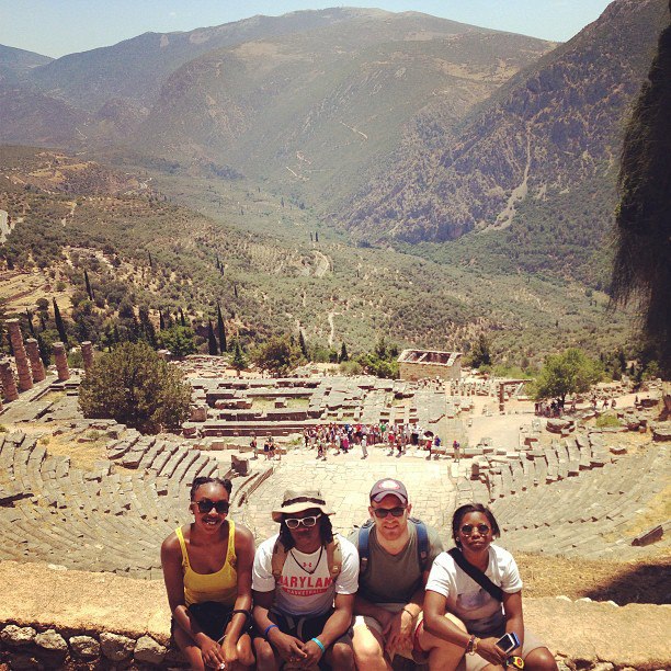 The Greek Classics Program ends a semester of study with a summer trip to Greece.