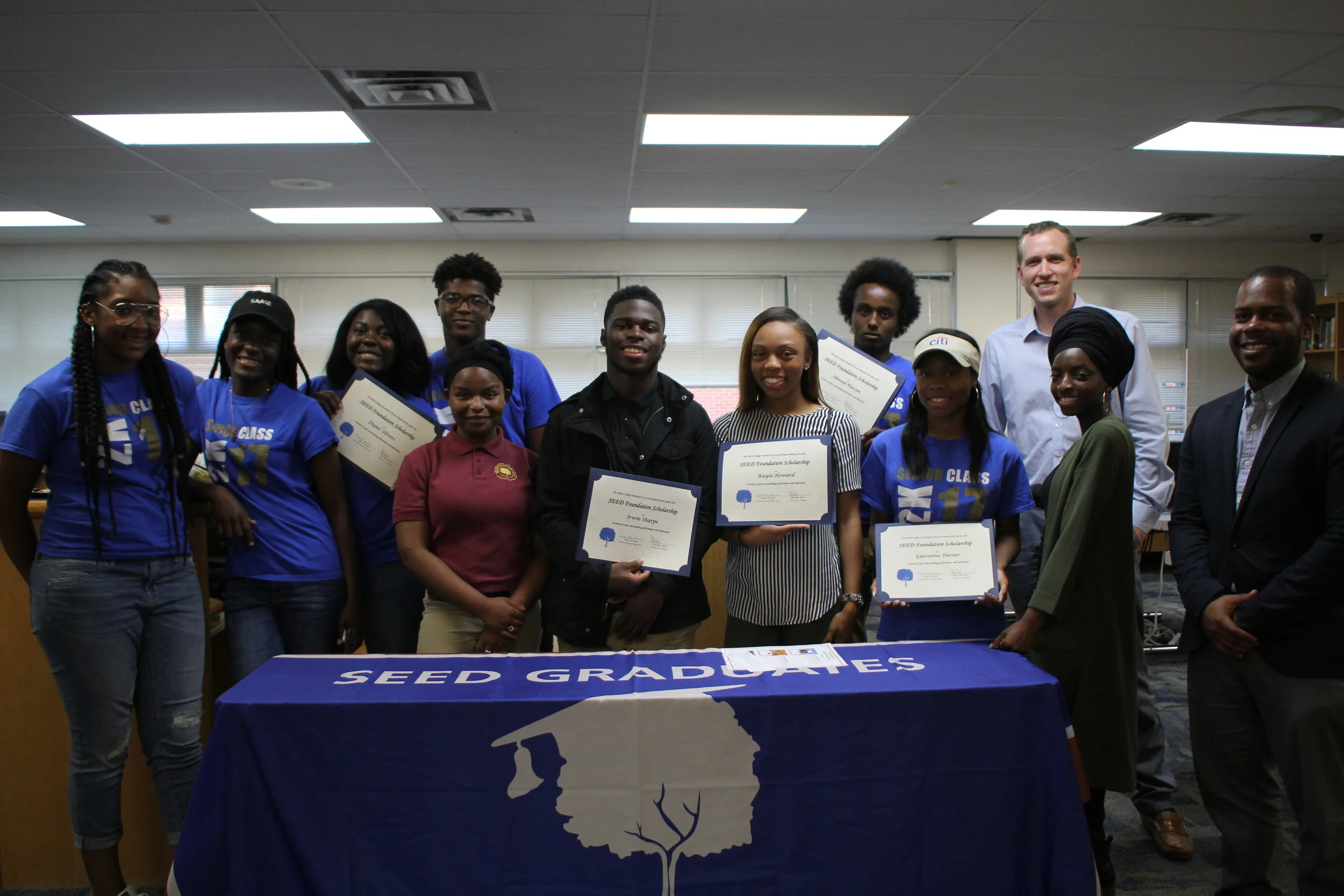 15 Seniors Receive SEED Foundation Scholarship, as well as Wisdom and Encouragement 