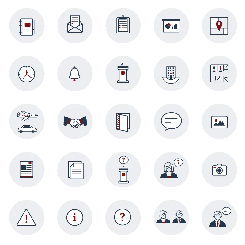 Eventpad AIR icons
