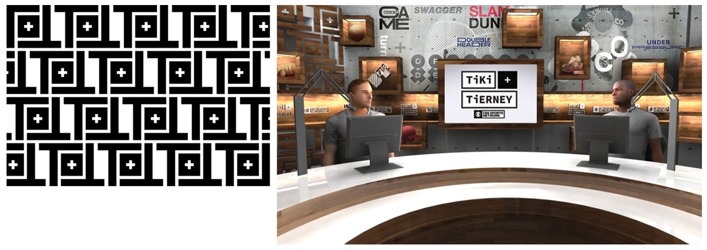 Set wall pattern and mockup