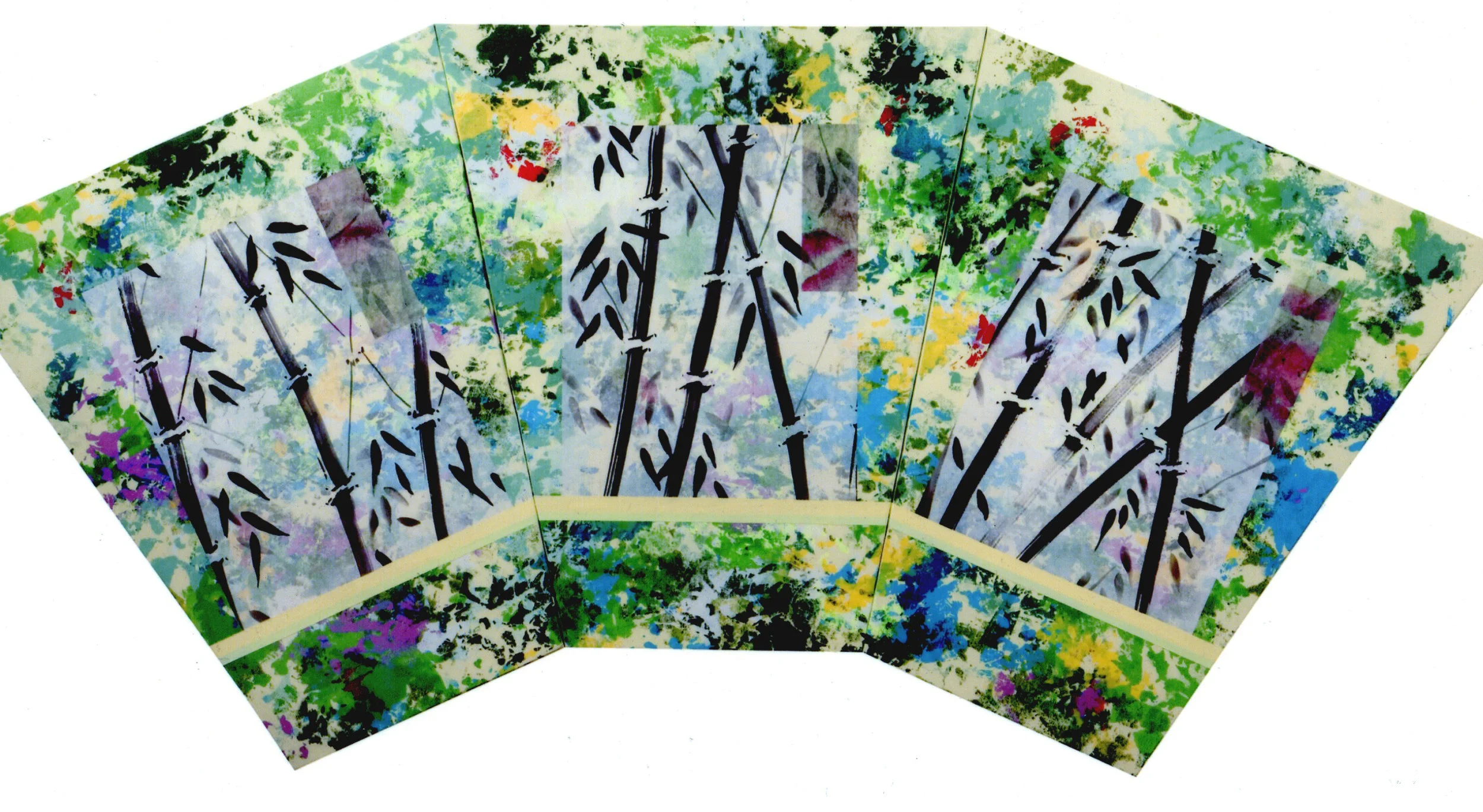 "Garden" , 2008 Acrylic And Mixed Media On Canvas
