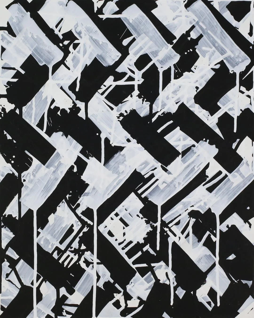 Midstream, Acrylic on Panel, 20"x16", 2018, $900