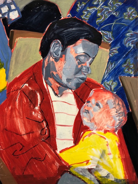 "It’s a Glorious Gone", 18 x24 inches; Oil on canvas, $300.