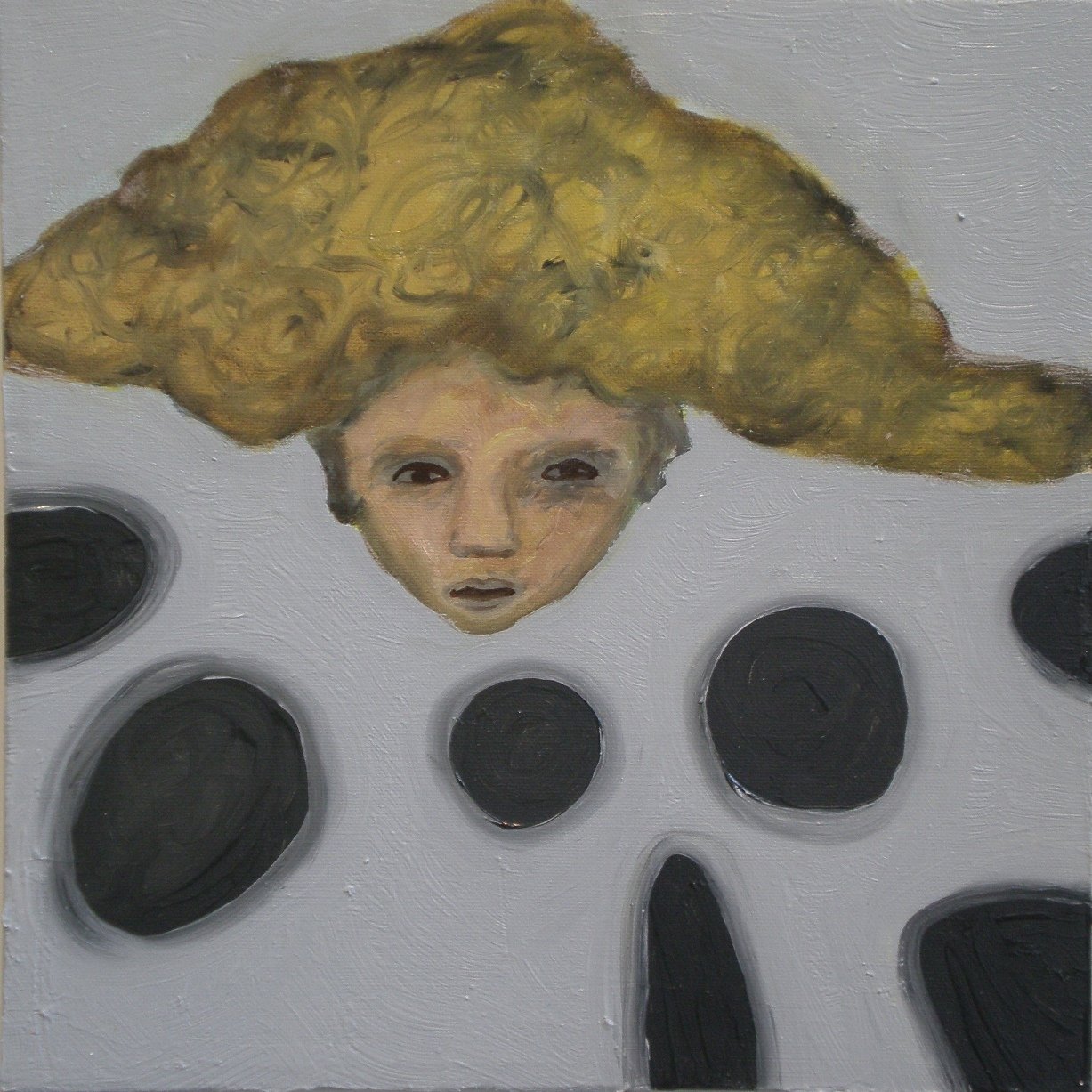 Child of a Thousand Years Irene Christensen  Oil on canvas 12 x 12 in. 2010
