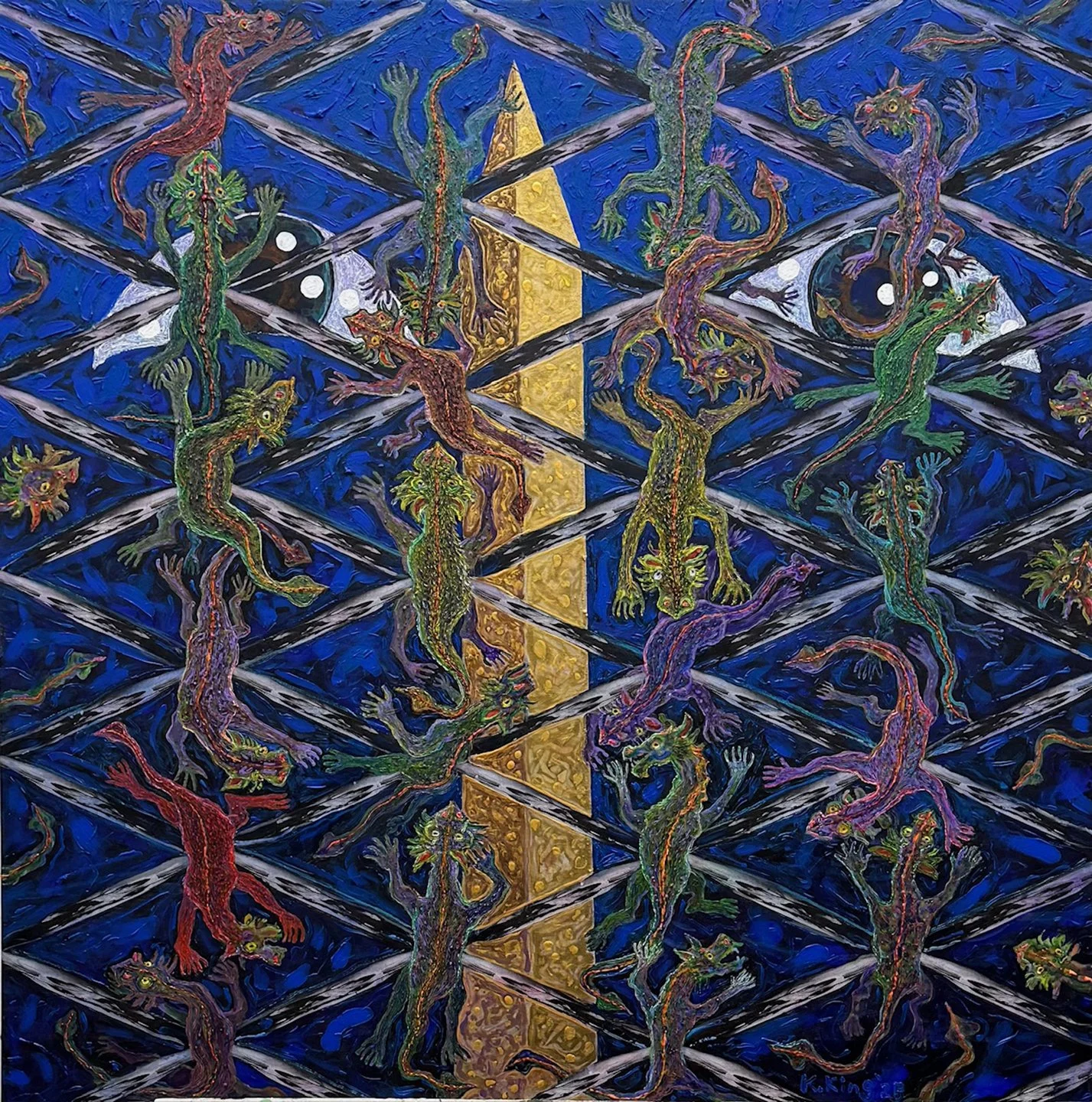 "Confrontation by Night" 2025.