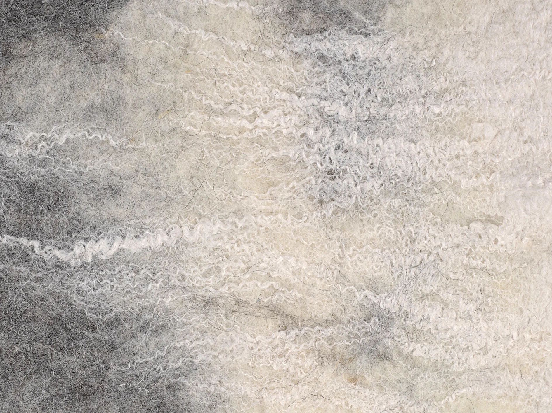 A series of hand felted and coated fabrics for the PerretSchaad Autumn-Winter 2010/11 collection. Photo: Ursula Wagner