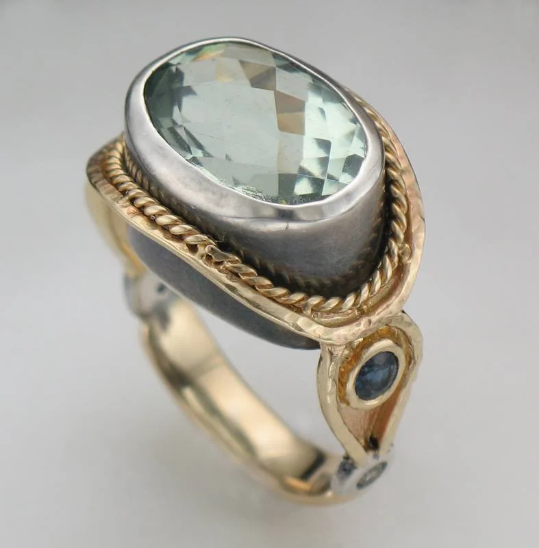 Prasiolite Ring