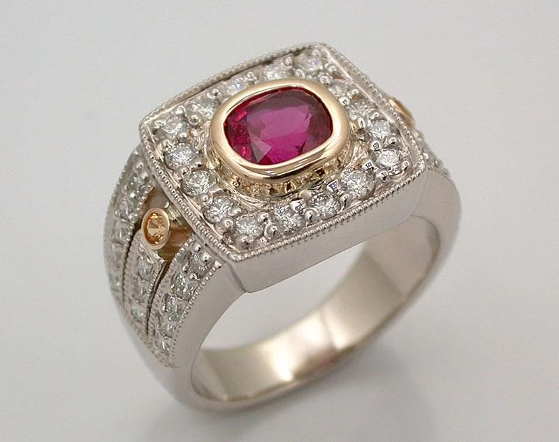 Ruby and Diamond Ring