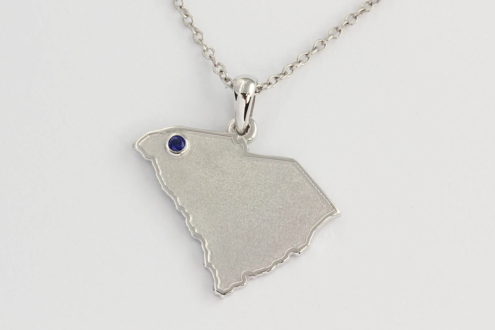South Carolina Sapphire Pendant